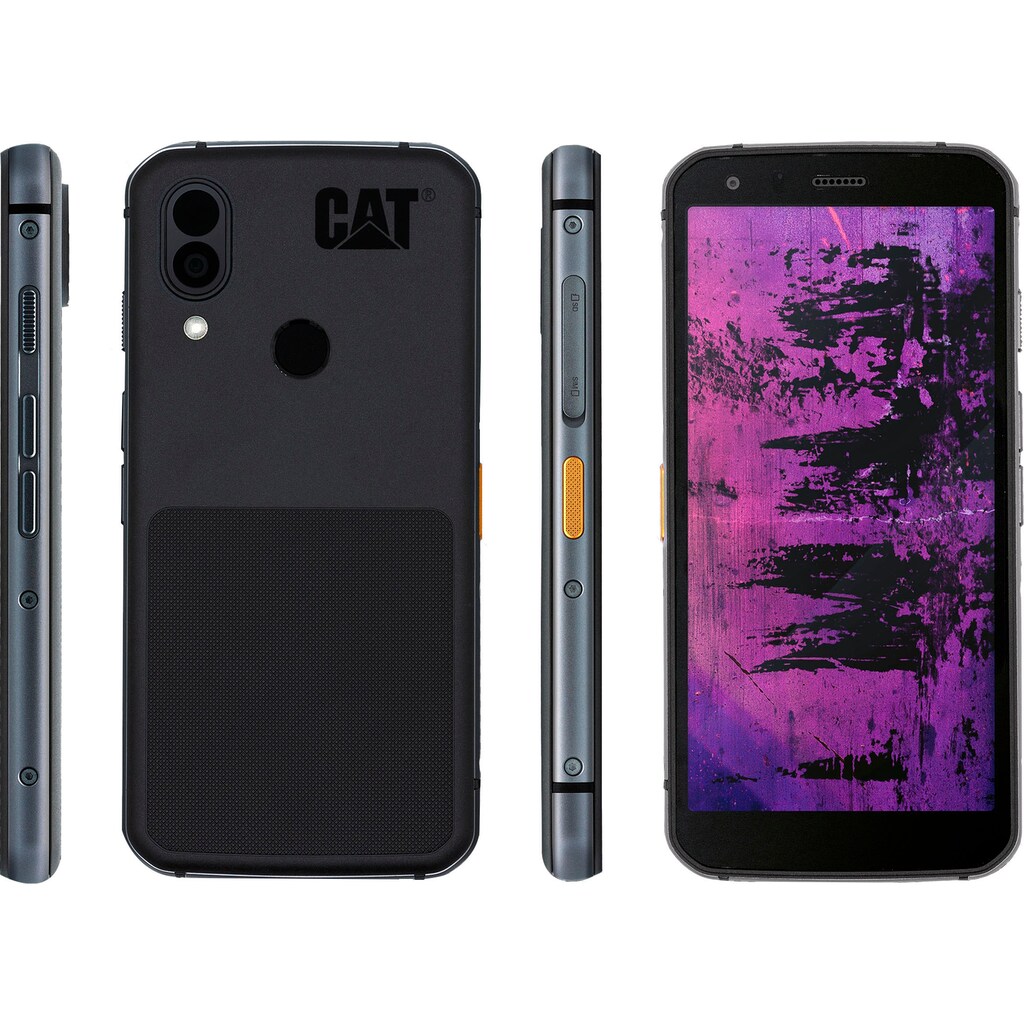 CAT Smartphone »S62 Pro«, schwarz, 14,48 cm/5,7 Zoll, 128 GB Speicherplatz, 12 MP Kamera