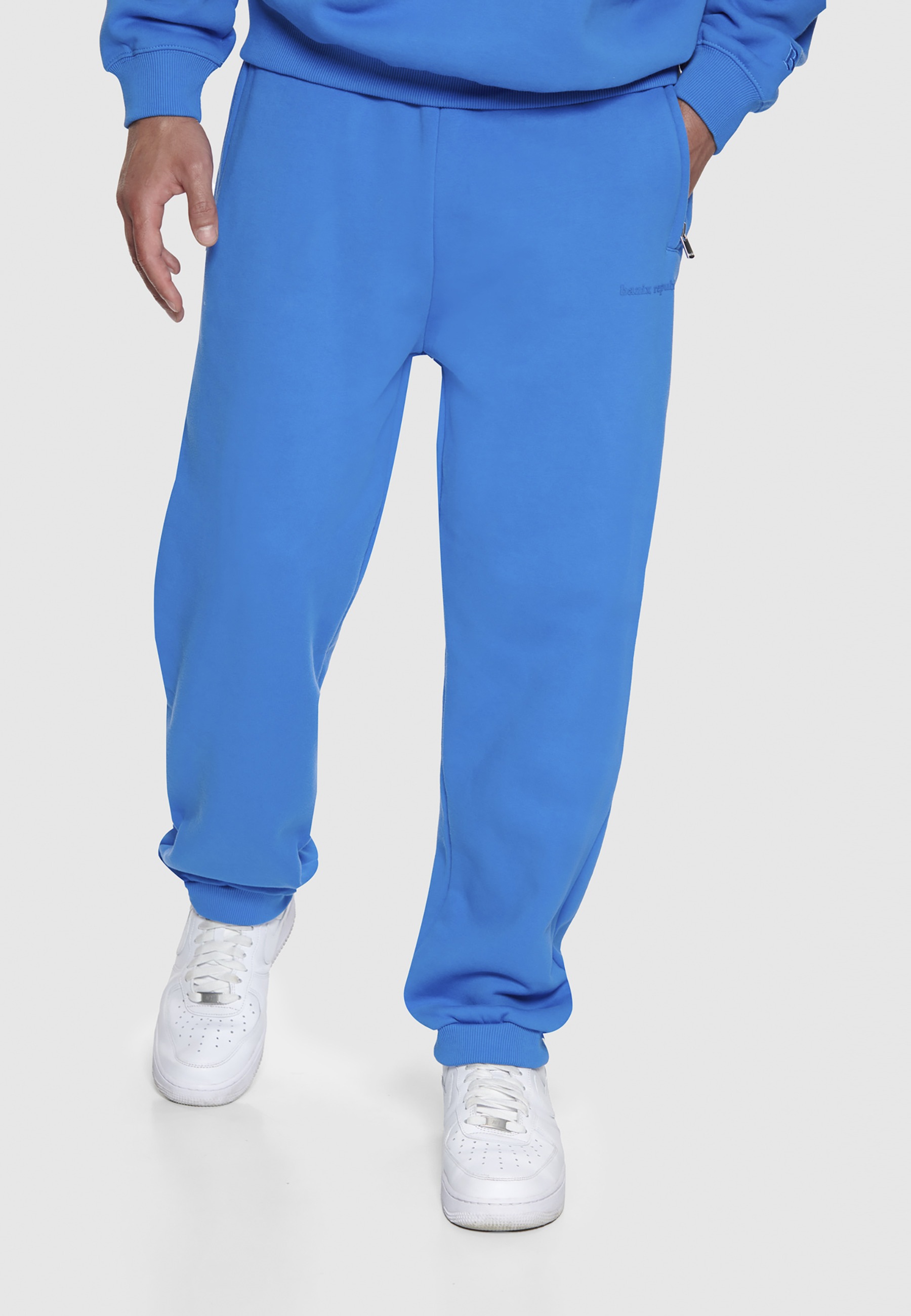 Dropsize Jogginghose »Dropsize Herren Bazix Republiq Super Heavy Blank Jogger«