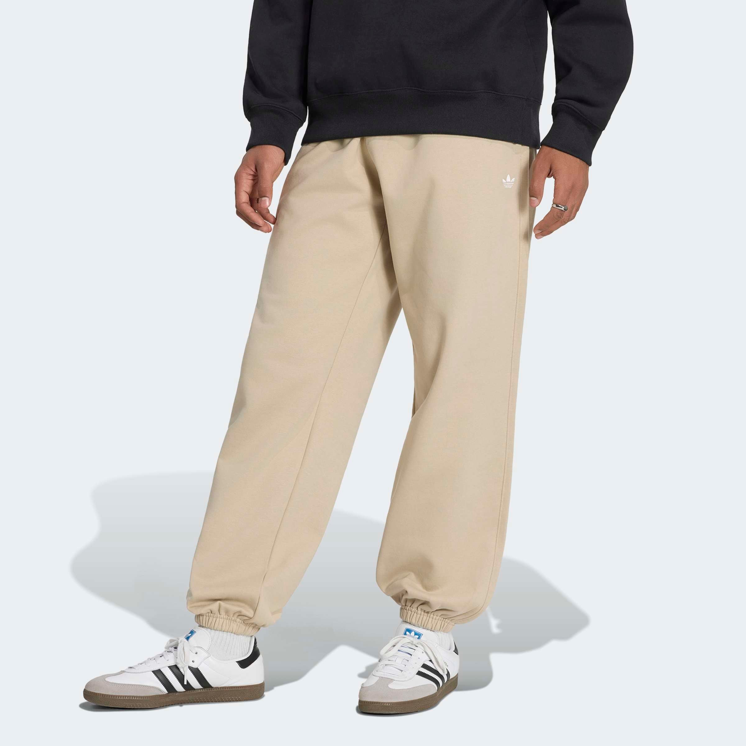 adidas Originals Sporthose "TREFOIL ESSENTIALS, LOCKER GESCHNITTEN, FLEECE"