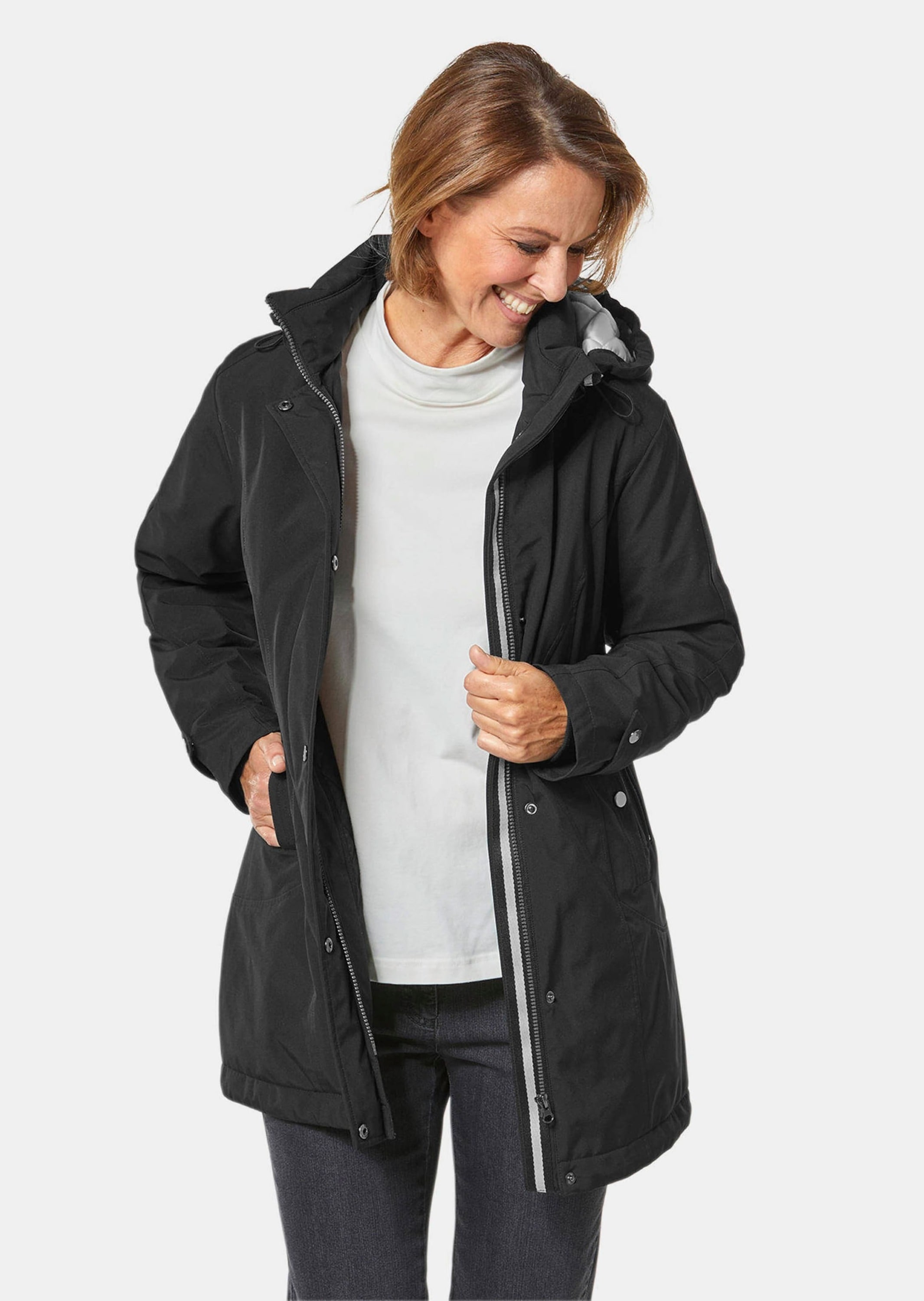 GOLDNER Kurzjacke »Jacke Sportliche Jacke mit vielen Details«