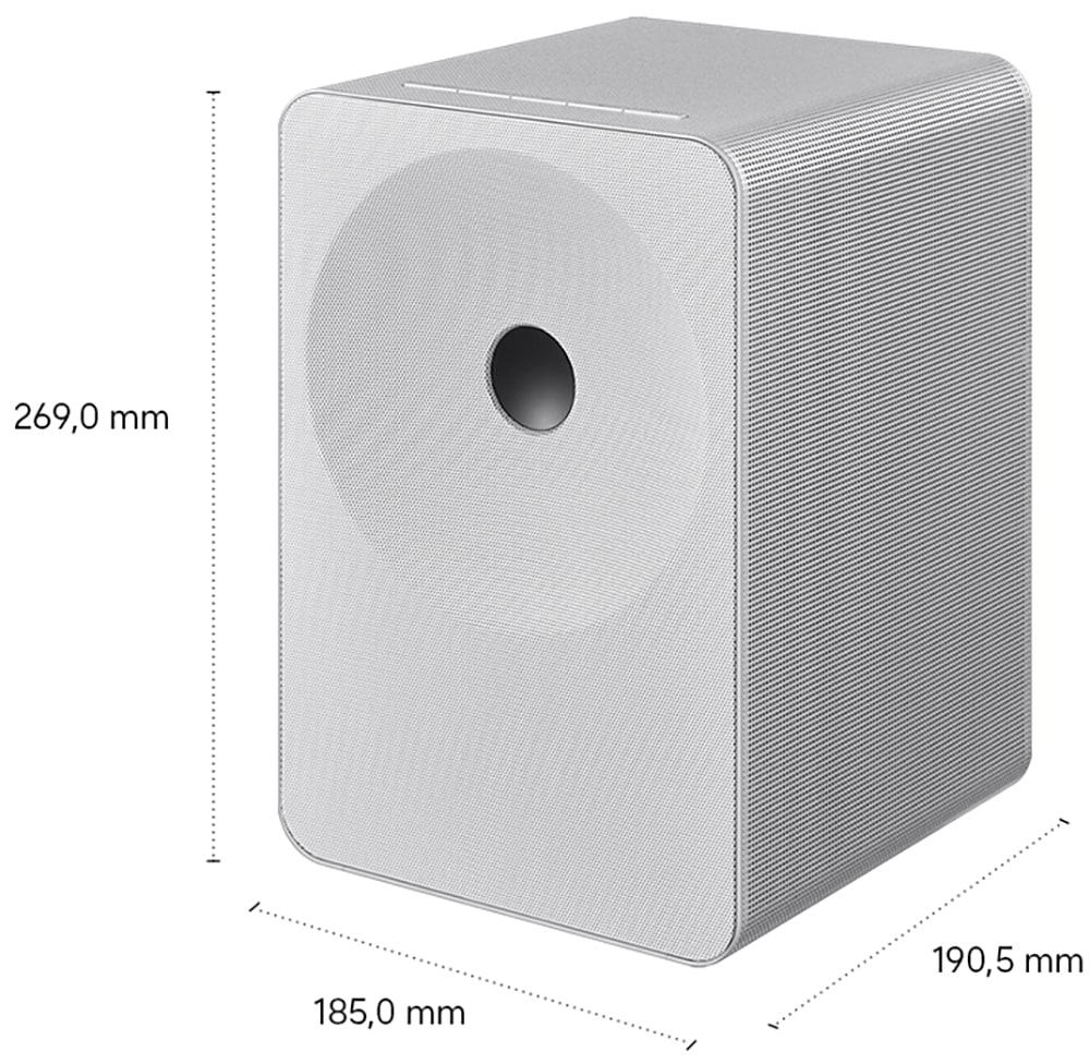 Samsung Bluetooth-Lautsprecher »Music Studio 7 LS71H« 3.1.1 (Bluetooth | WLAN (WiFi) App-Steuerung | Chromecast | Dolby Digital | Hi-Res | Nacht Modus | Sprachsteuerung )
