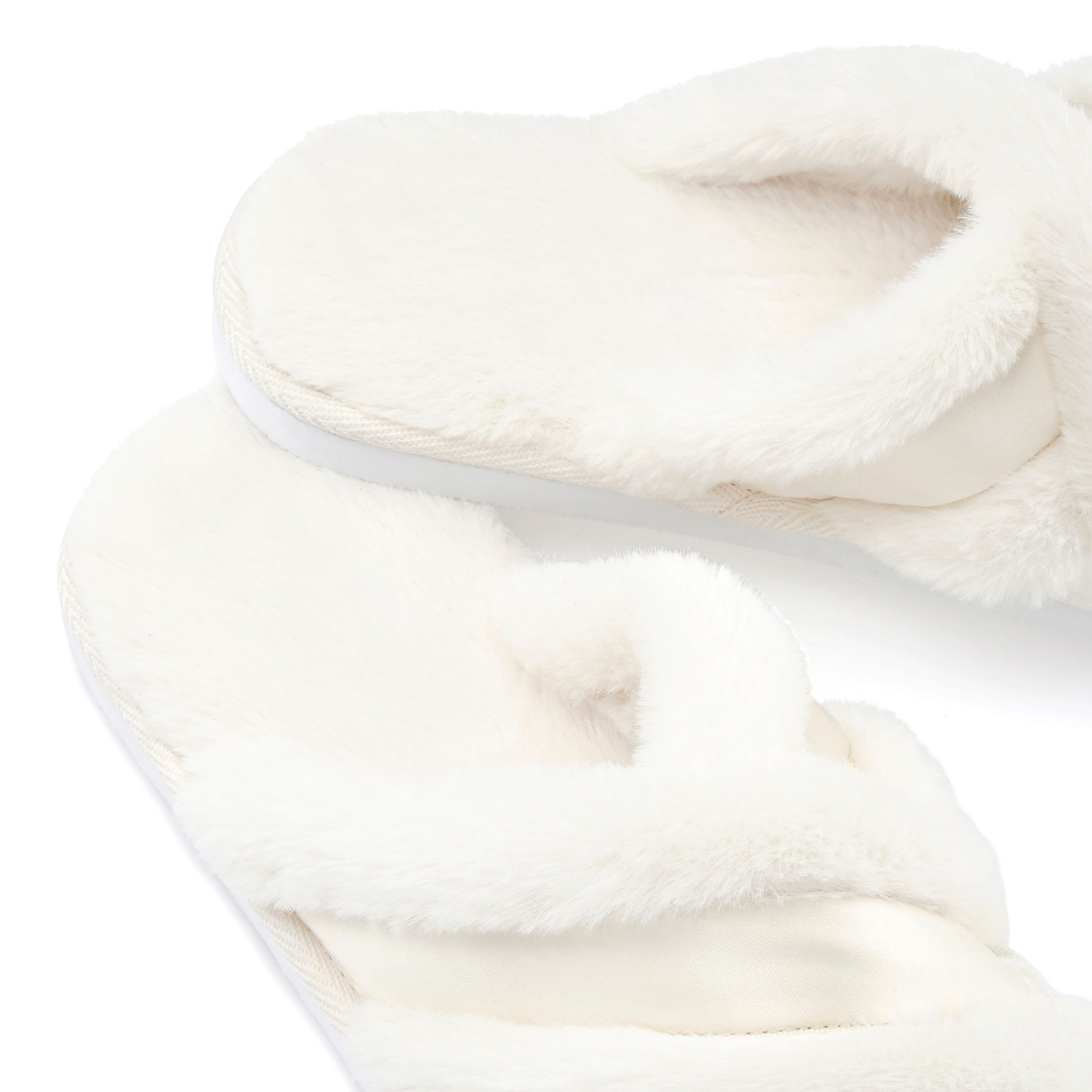 Vivance Pantolette »Hausschuh, Pantolette, Pantoffel, Mule, offener Schuh,«, mit Kreuzbandage VEGAN