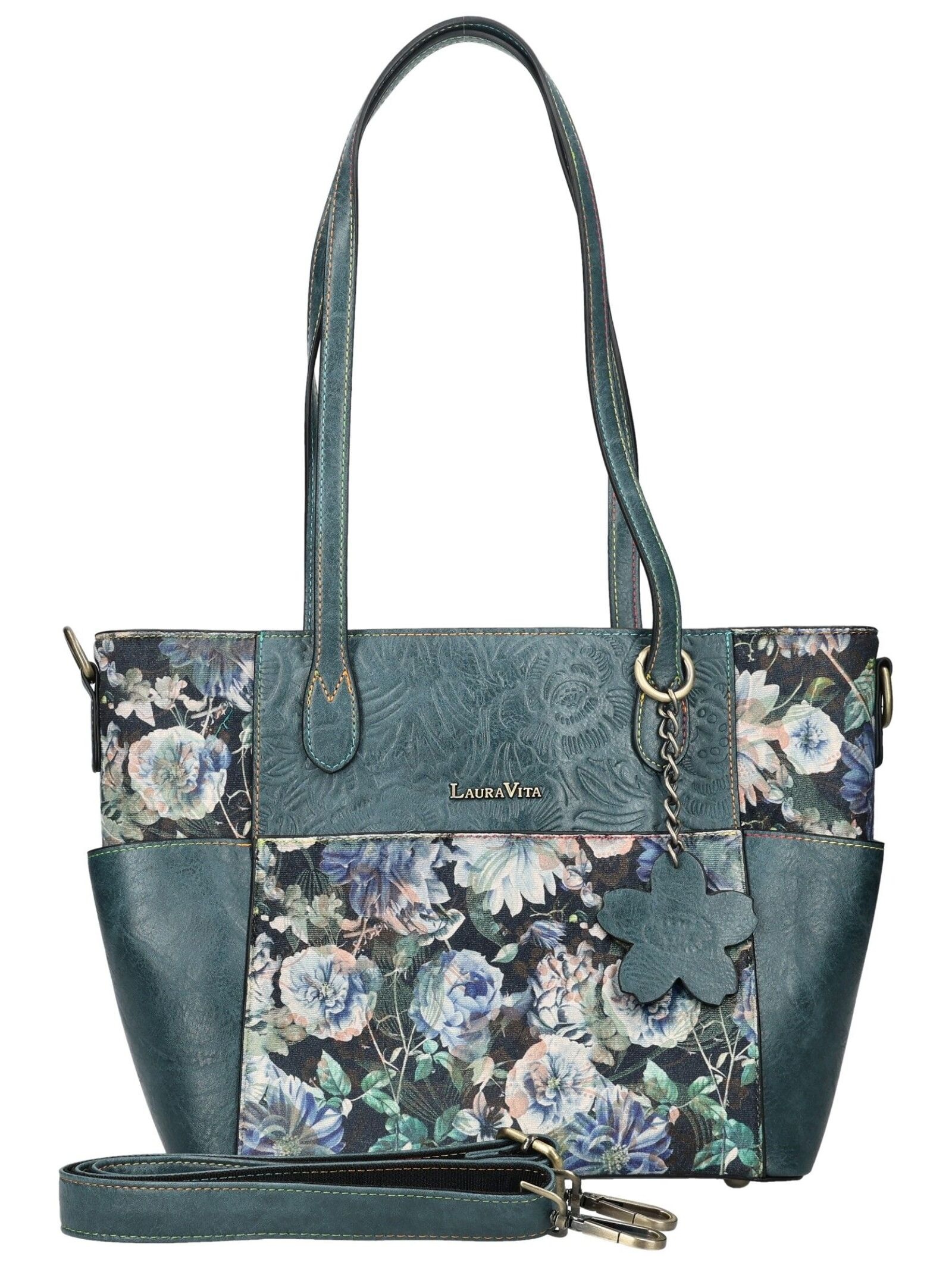 LAURA VITA Henkeltasche "LAURA VITA Taschen Leder/Textil"