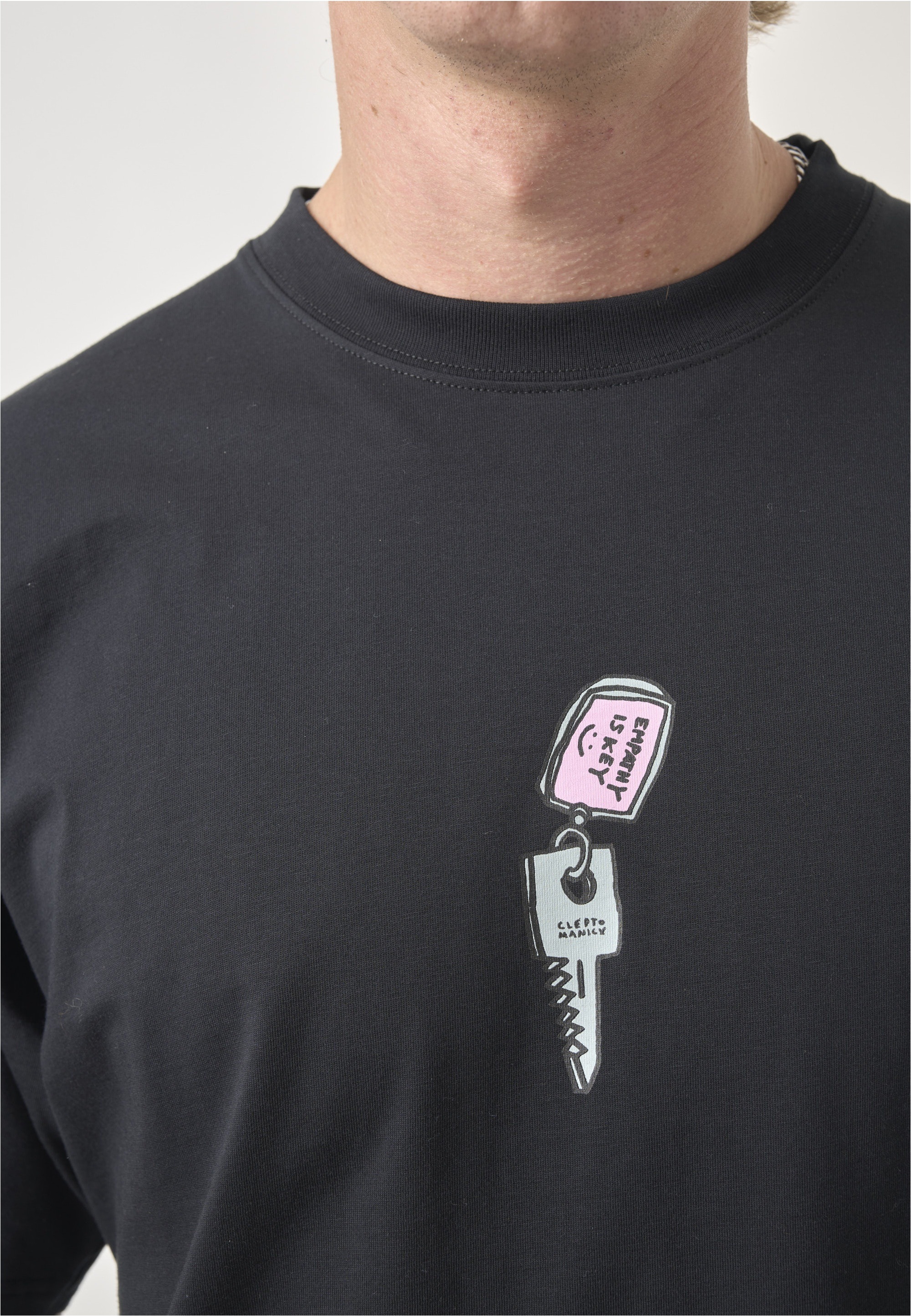 Cleptomanicx T-Shirt »Classic Tee Empathy«, Locker geschnitten