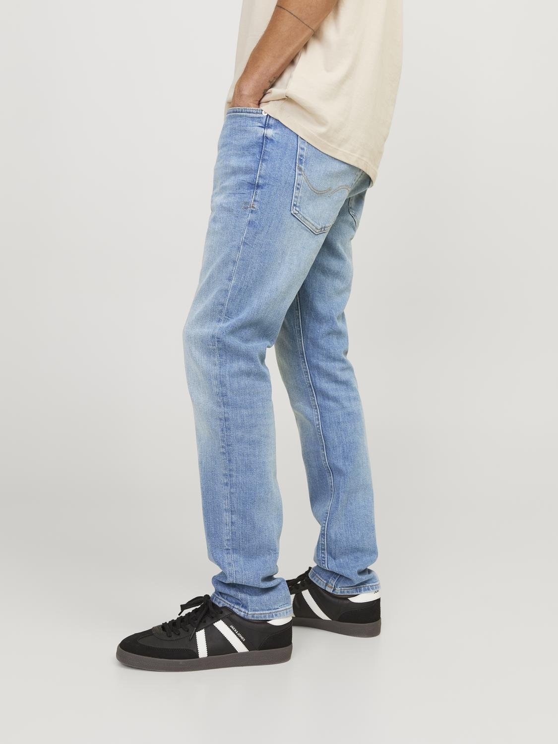 Jack & Jones Slim-fit-Jeans "JJIGLENN JJWARD JJ 322 N" günstig online kaufen