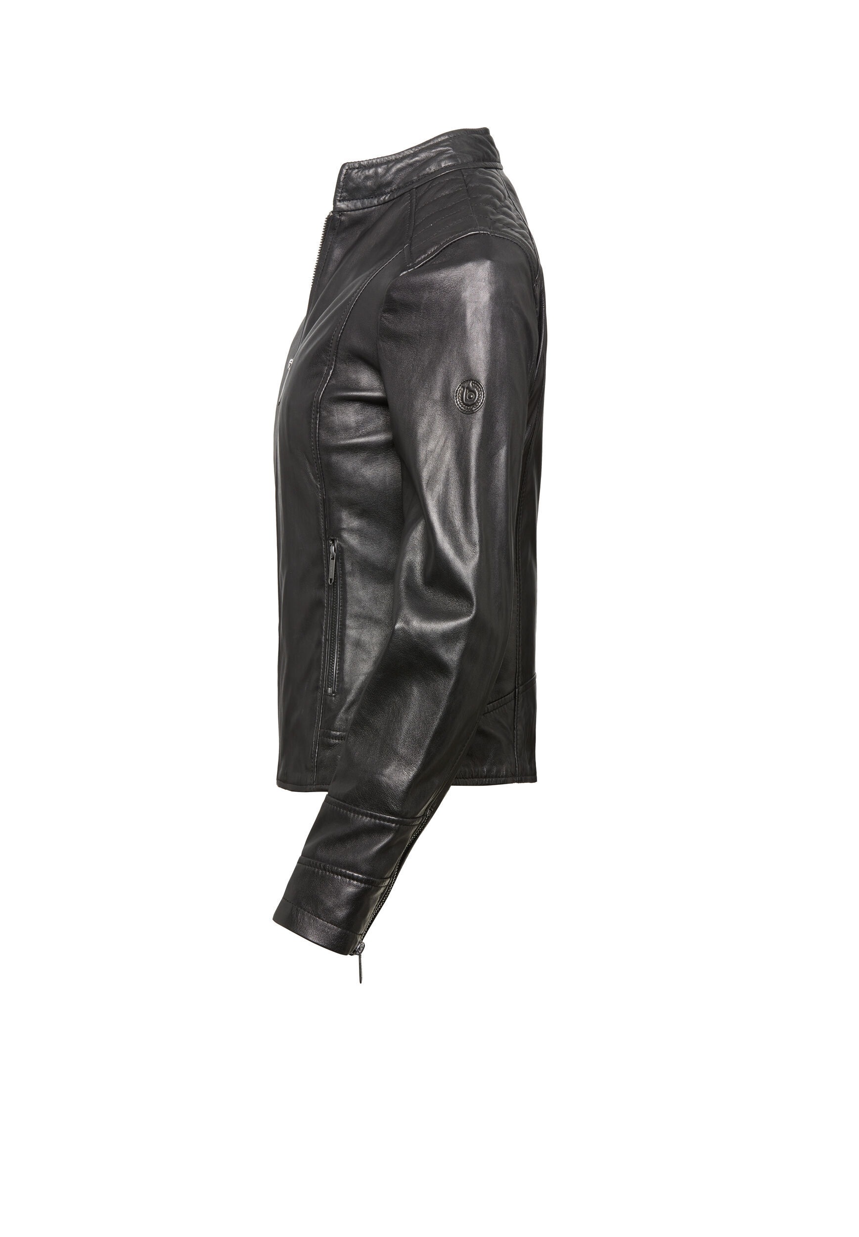 bugatti Lederjacke »BULady-147« ohne Kapuze aus weichem Leder
