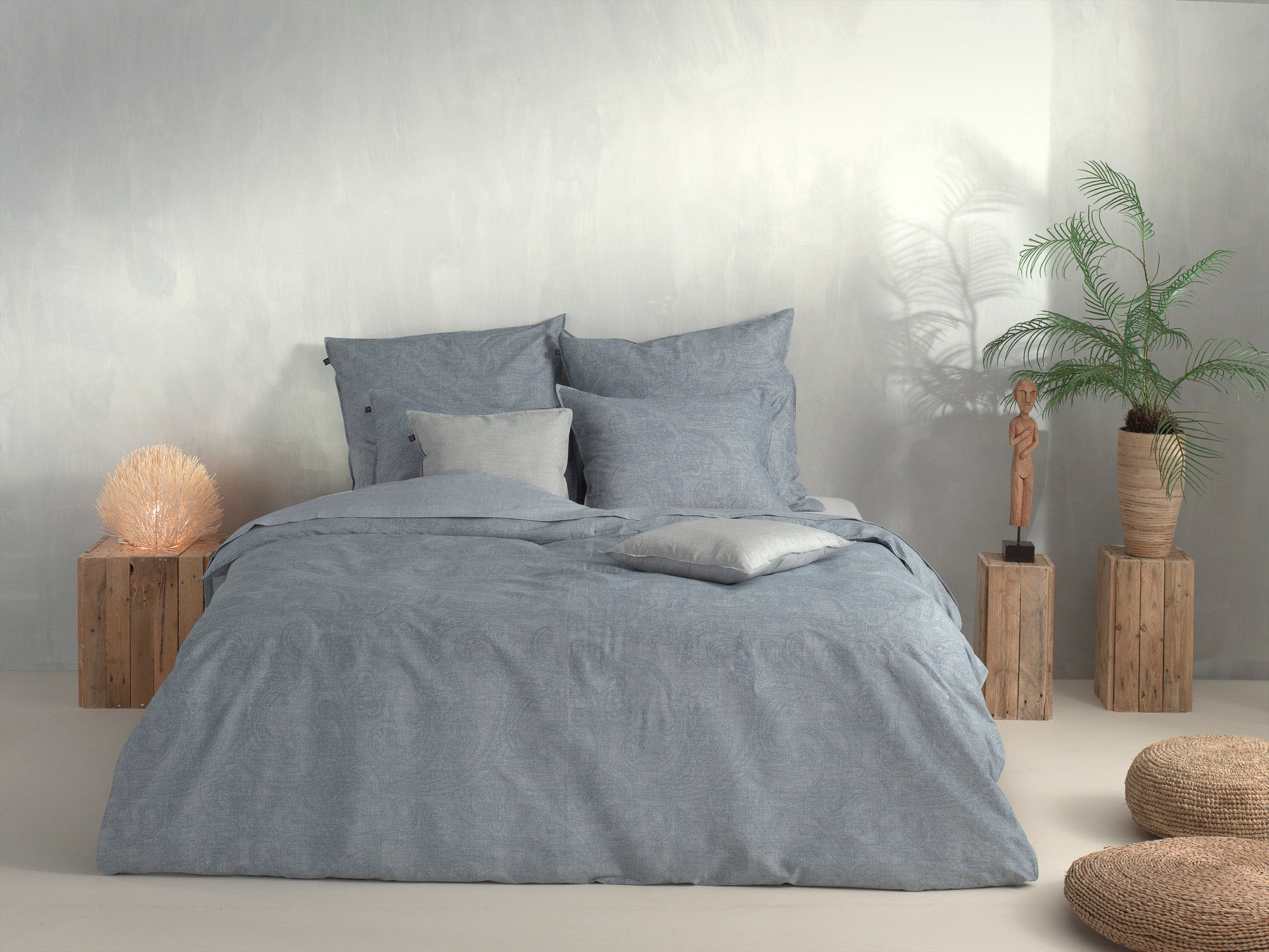 ZO HOME Bettwäsche »Paisley-di-Lino«, Bettwäsche aus 100% Baumwolle, hochwertiges Renforcé