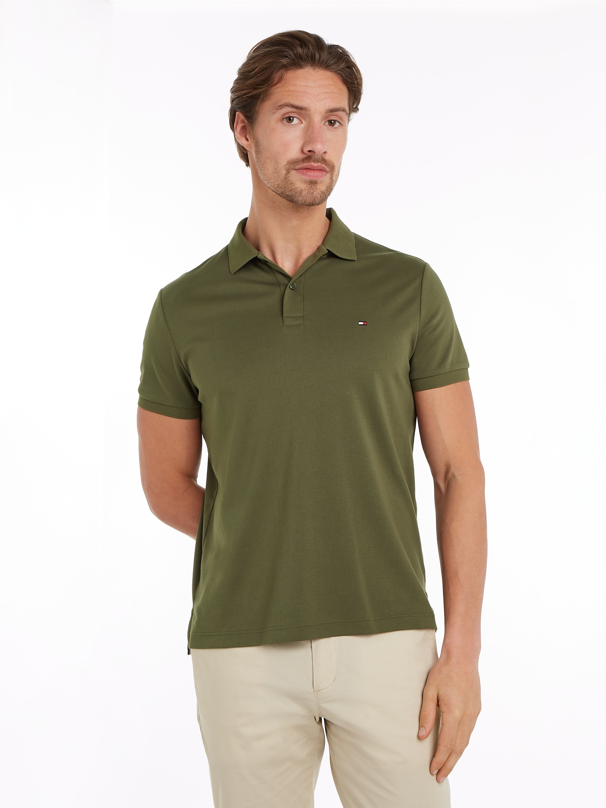 Tommy Hilfiger Poloshirt "LIQUID COTTON ESSENTIAL REG POLO" günstig online kaufen