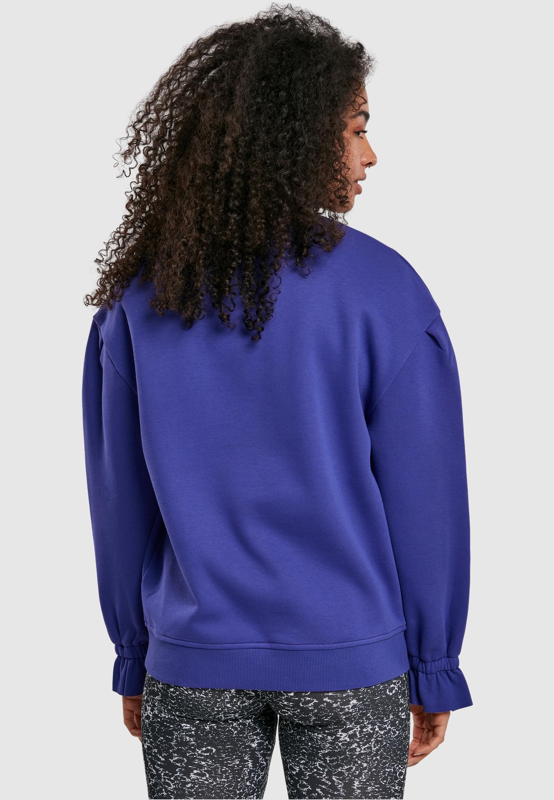 URBAN CLASSICS Sweater »Urban Classics Damen Ladies Turtleneck Crew«, (1 tlg.)