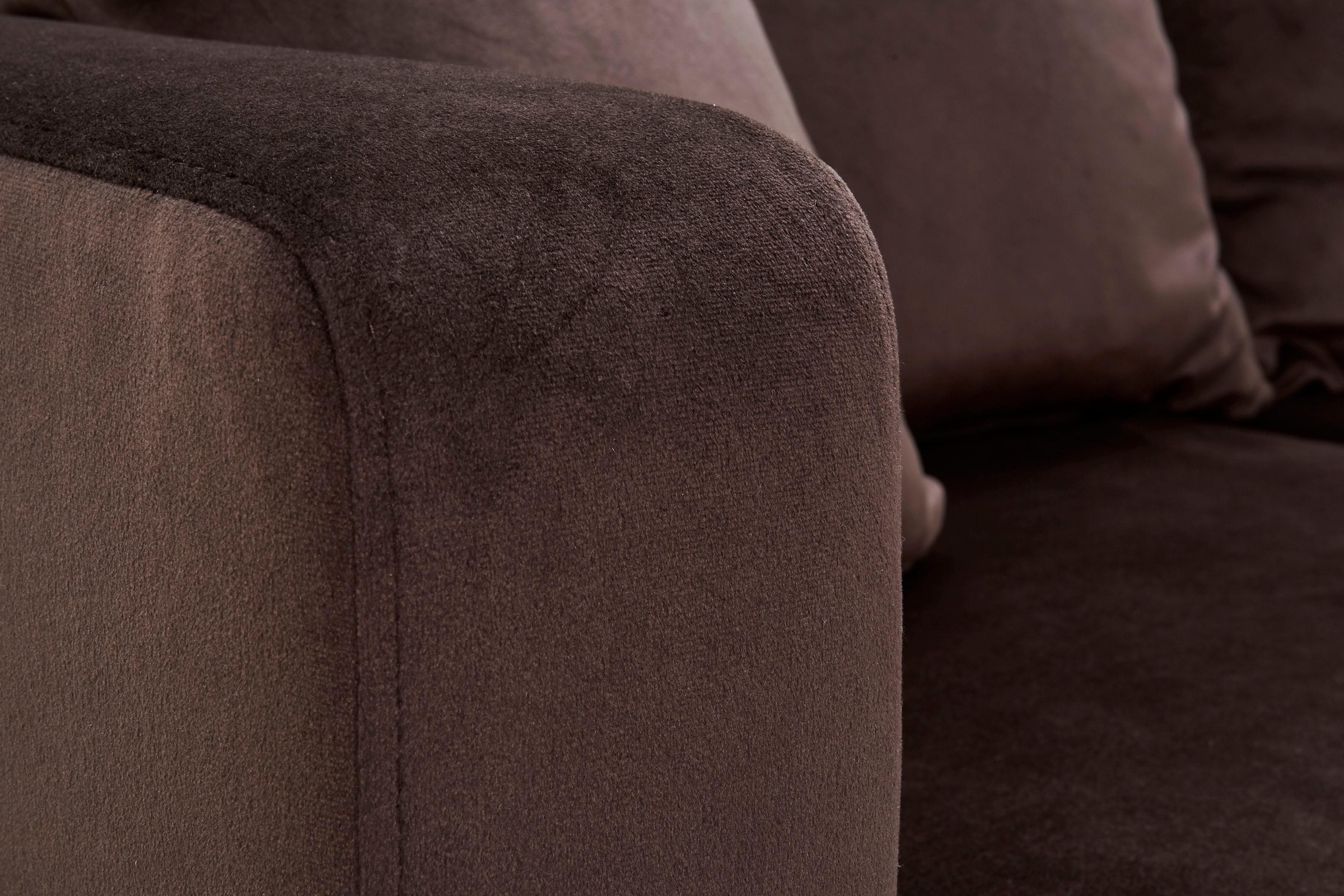 Guido Maria Kretschmer Home&Living Ecksofa »Renesse L-Form«, lose Kissen, Keder an Sitzkissen