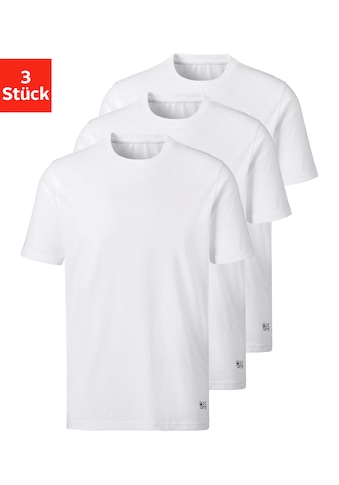 Kurzarmshirt, (3er-Pack)