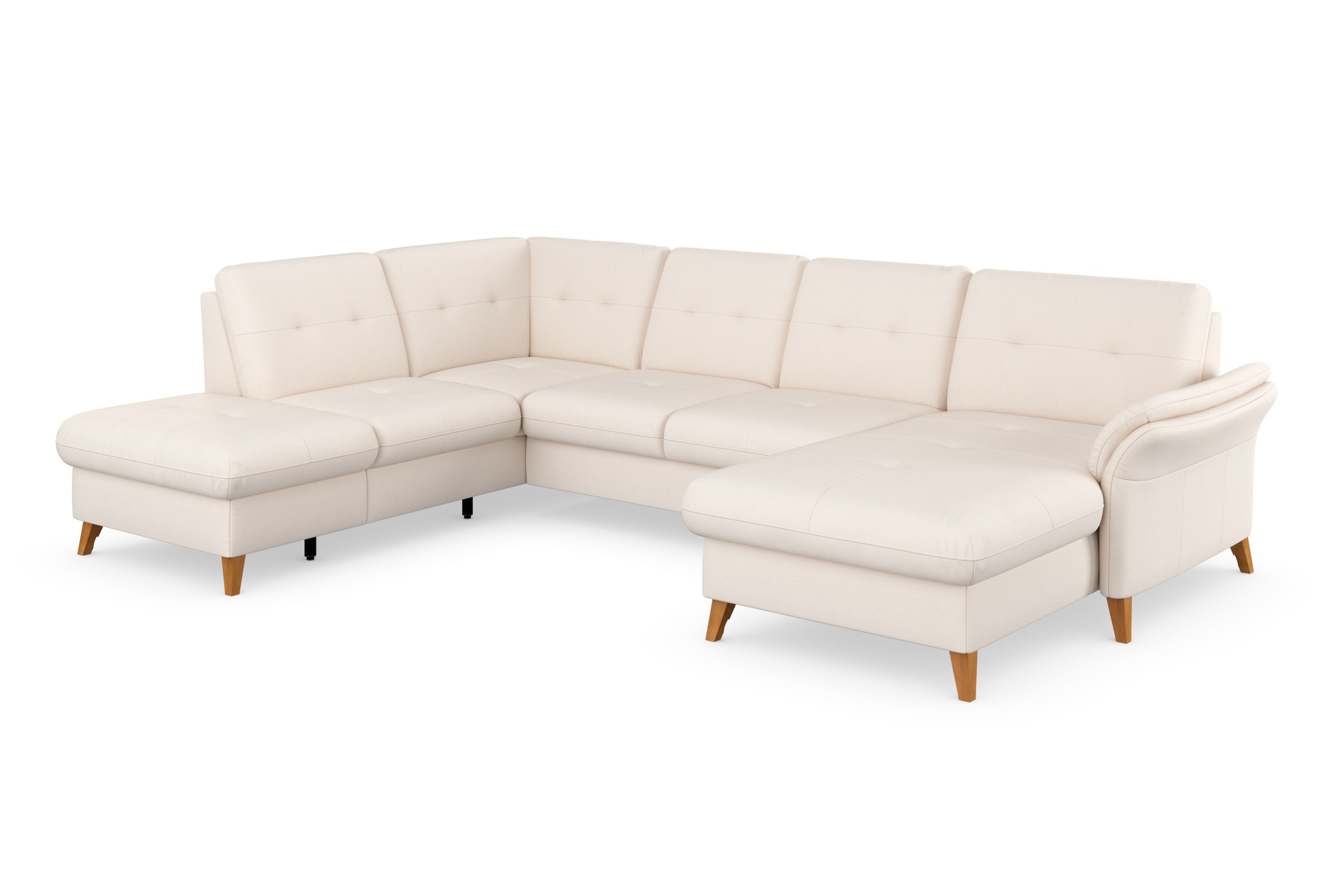 sit&more Wohnlandschaft »Göteborg«, inkl. Sitztiefenverstellung, wahlweise mit Bettfunktion & Bettkasten