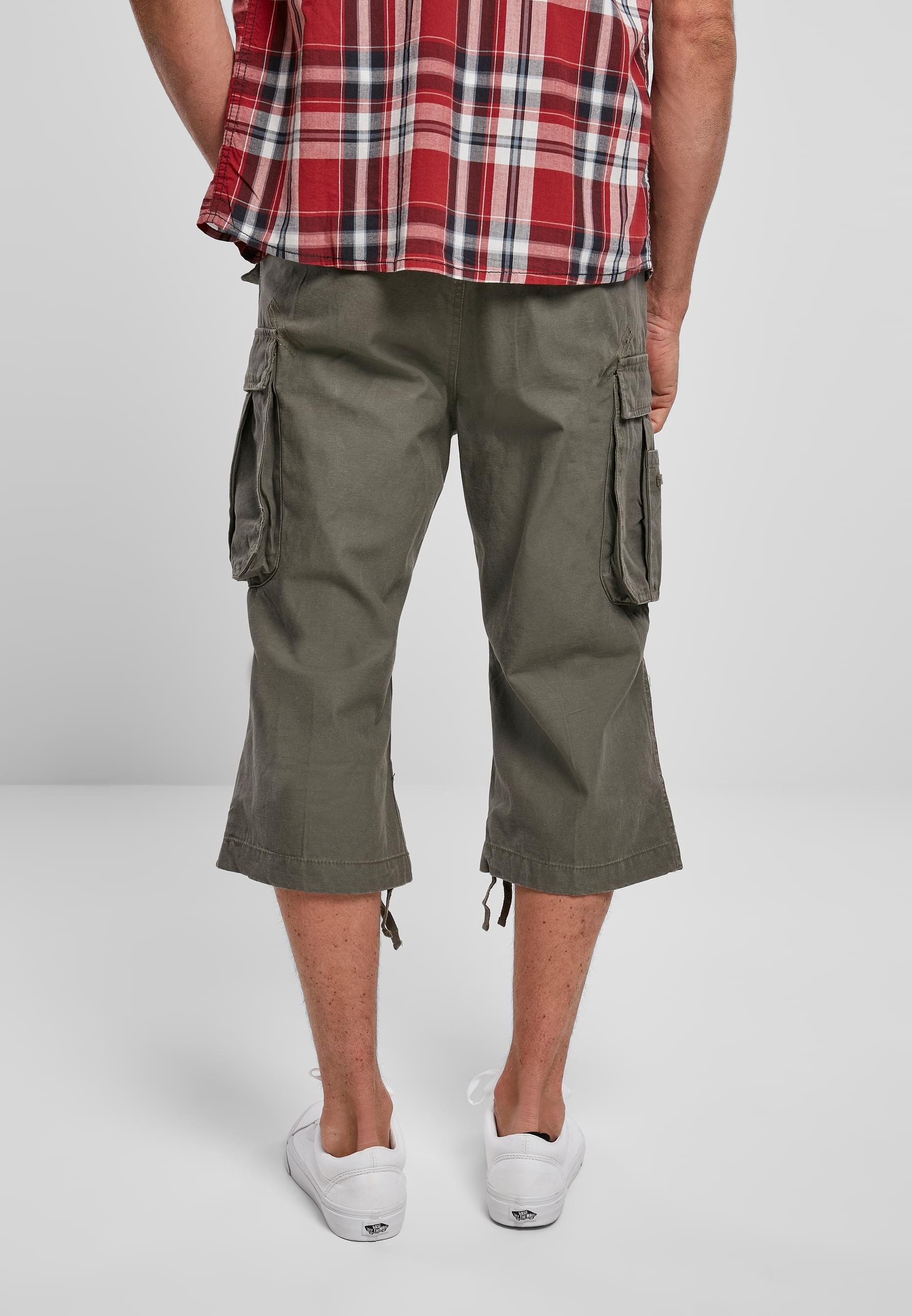 Brandit Stoffhose »Brandit Herren Industry Vintage Cargo 3/4 Shorts«, (1 tlg.)