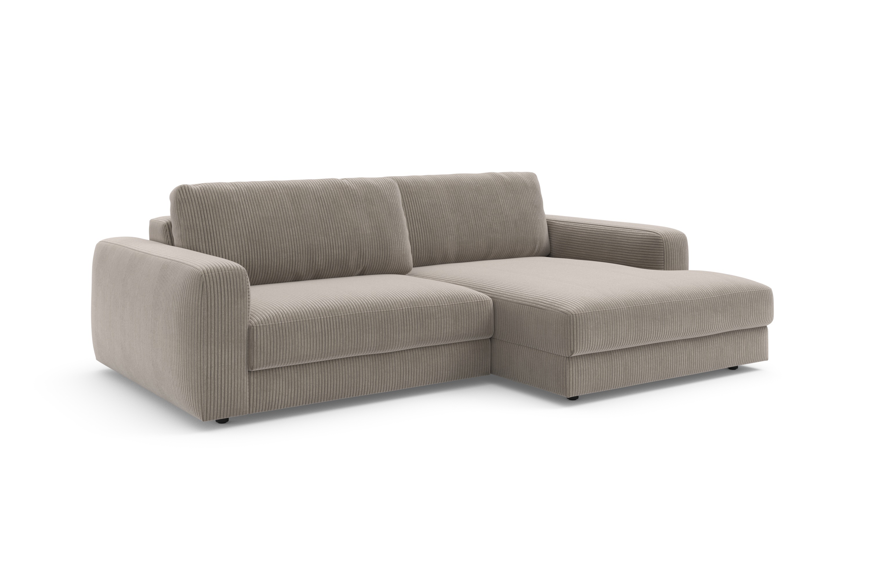 Thumbnail - TRENDMANUFAKTUR Ecksofa "Bourbon, Designsofa mit tollem Sitzkomfort, L-Form,", extra tiefe Sitzfläche, wahlweise mit Sit...