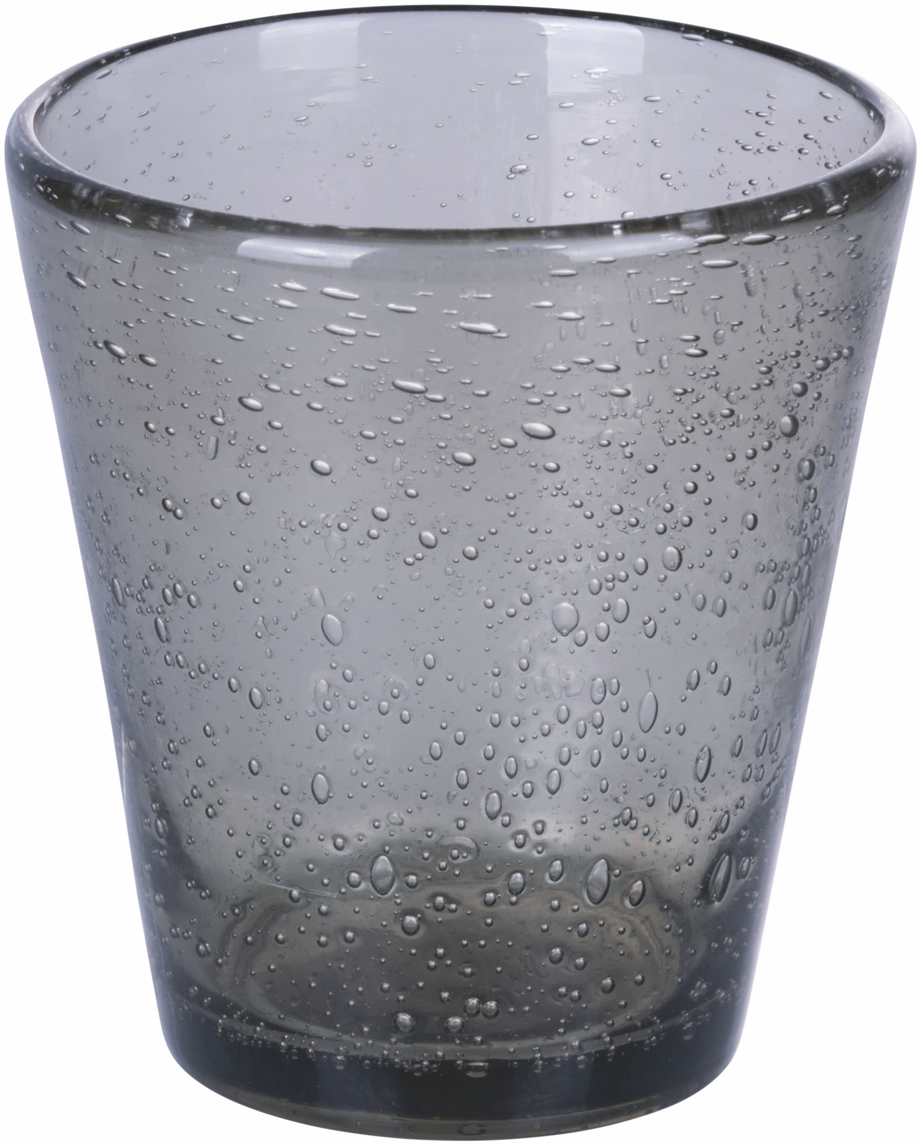 Villa d'Este Gläser-Set »Cancun Rauchgrau«, (Set, 6 tlg.), Wassergläser-Set, 6-teilig, Inhalt 300 ml
