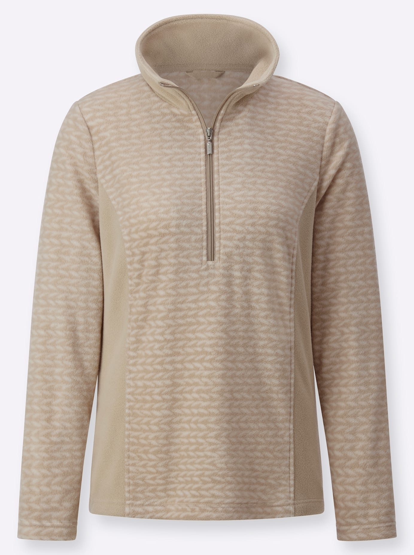 Casual Looks Fleeceshirt »Fleece-Shirt«, (1 tlg.)