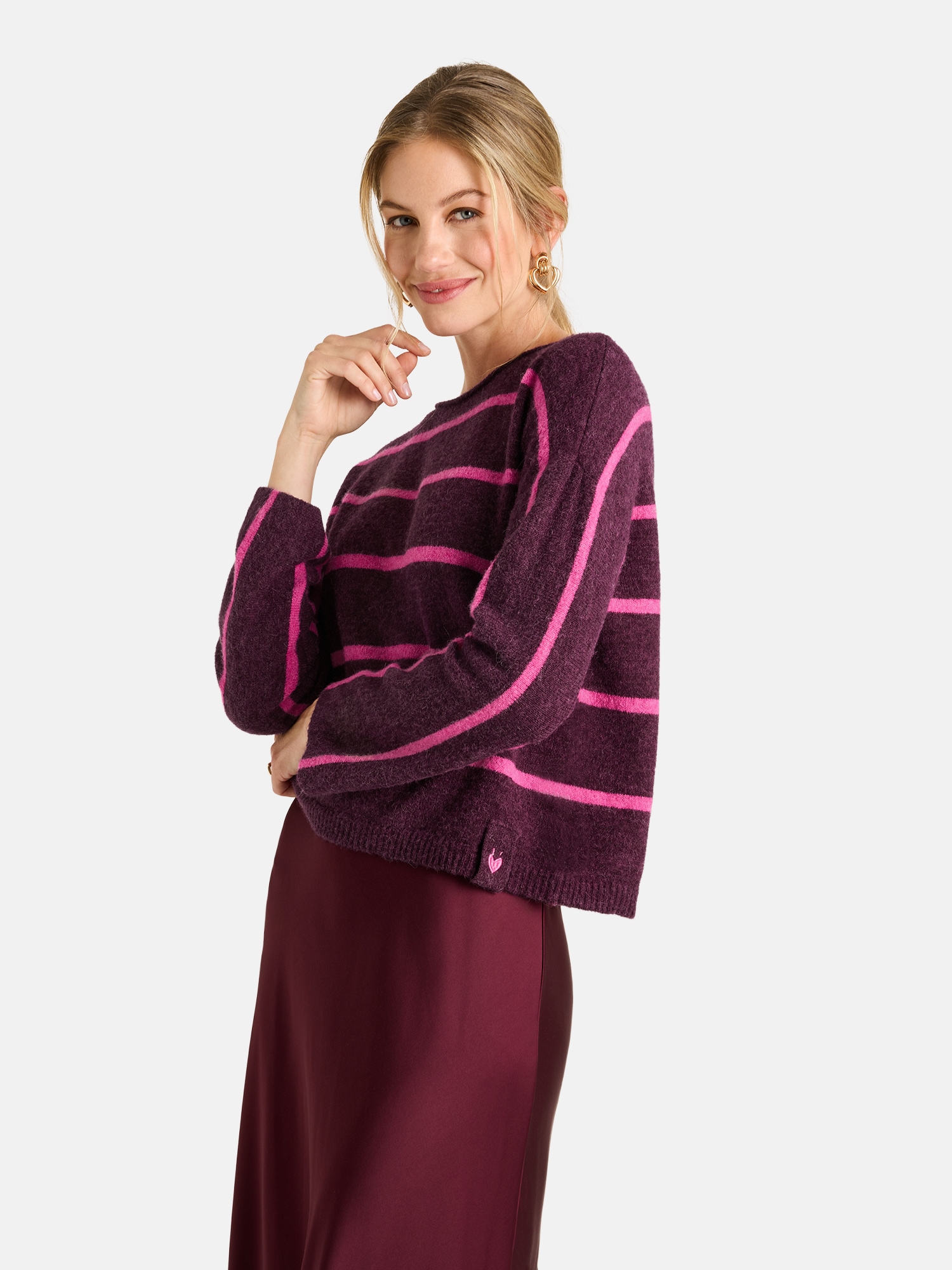 Lieblingsstück Strickpullover "SingaEP" mit Alpaka, Rundhals