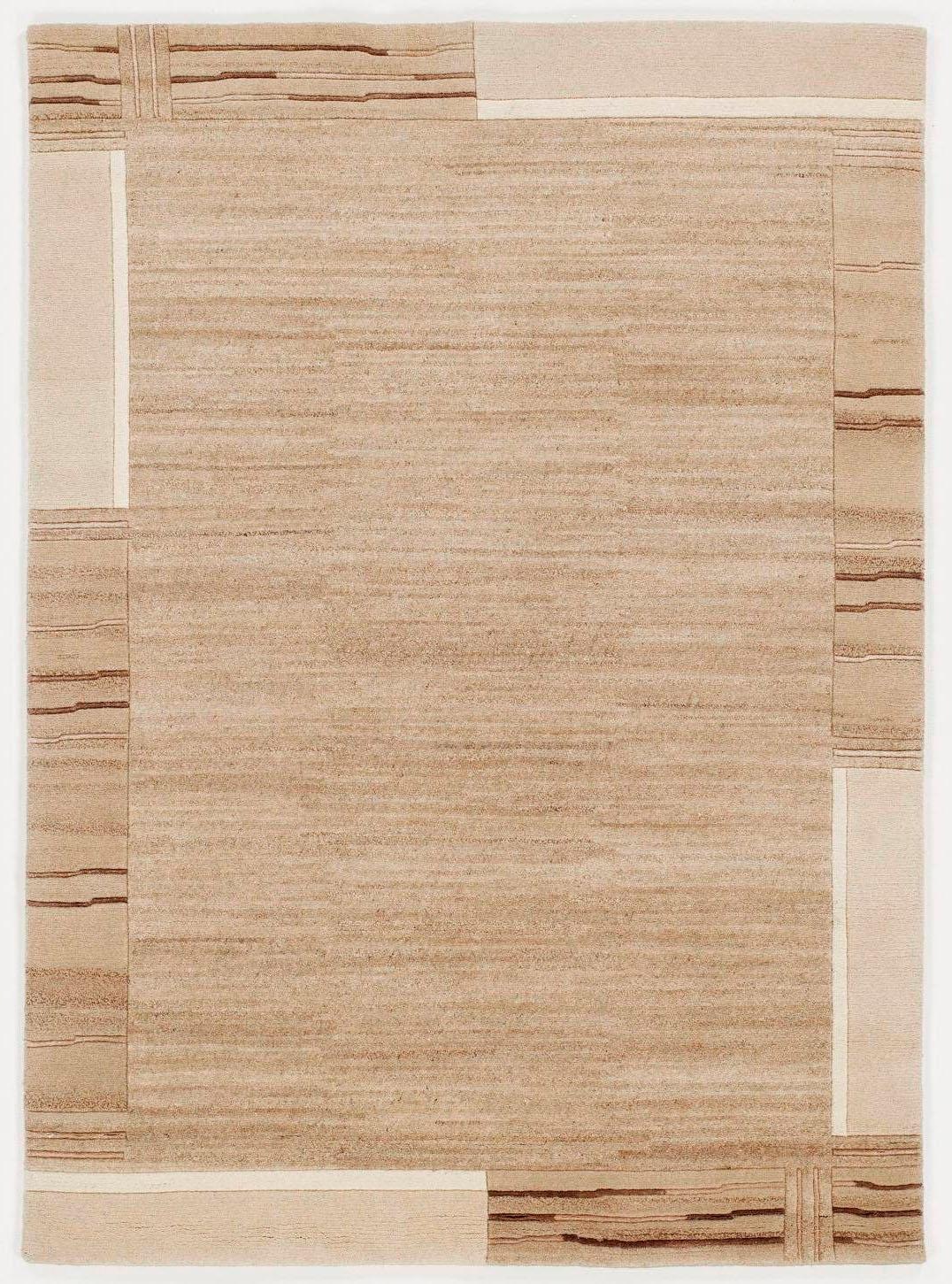 OCI DIE TEPPICHMARKE Wollteppich "Savana Kite" rechteckig 6 mm Höhe handgek günstig online kaufen