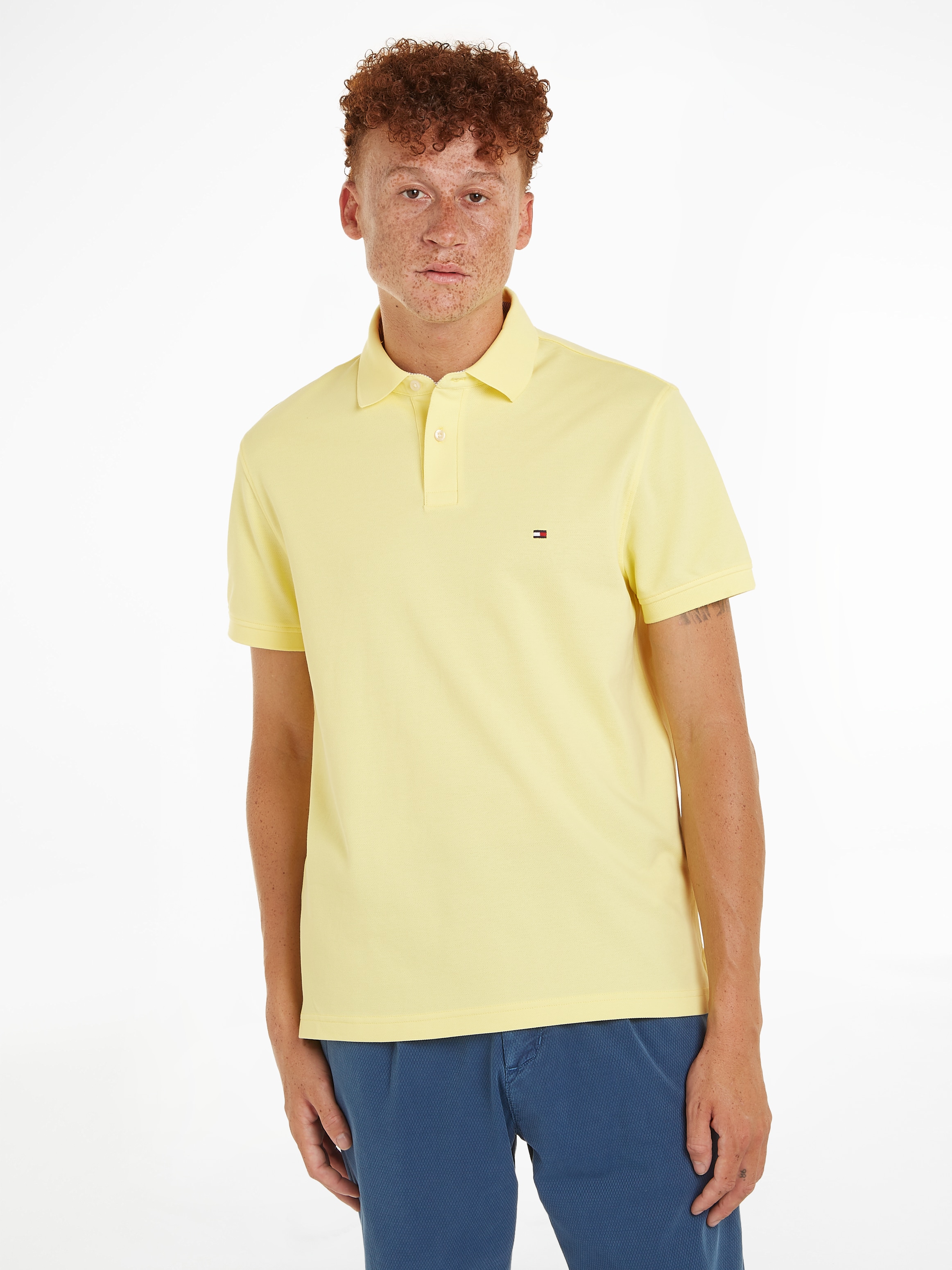 Tommy Hilfiger Poloshirt "1985 REGULAR POLO", aus Piqué