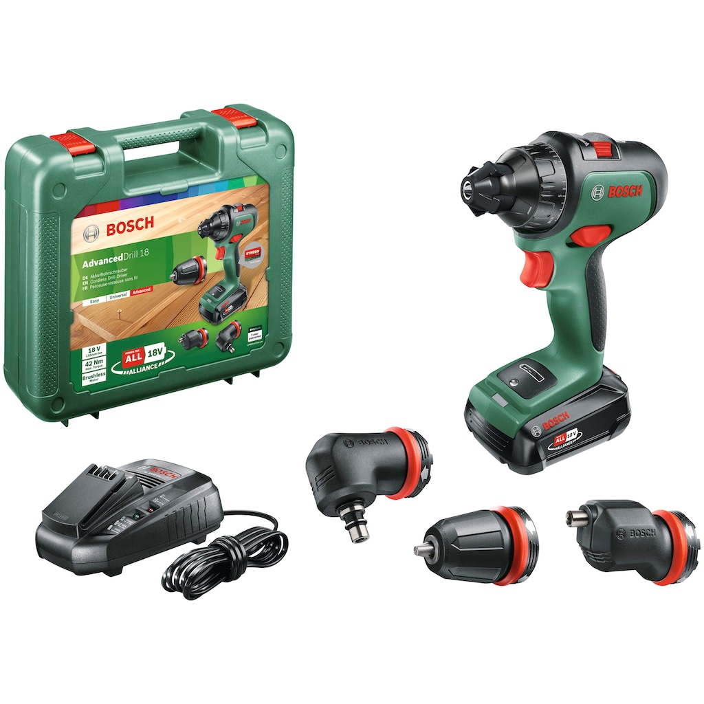 Bosch Home & Garden Akku-Schrauber »AdvancedDrill 18«