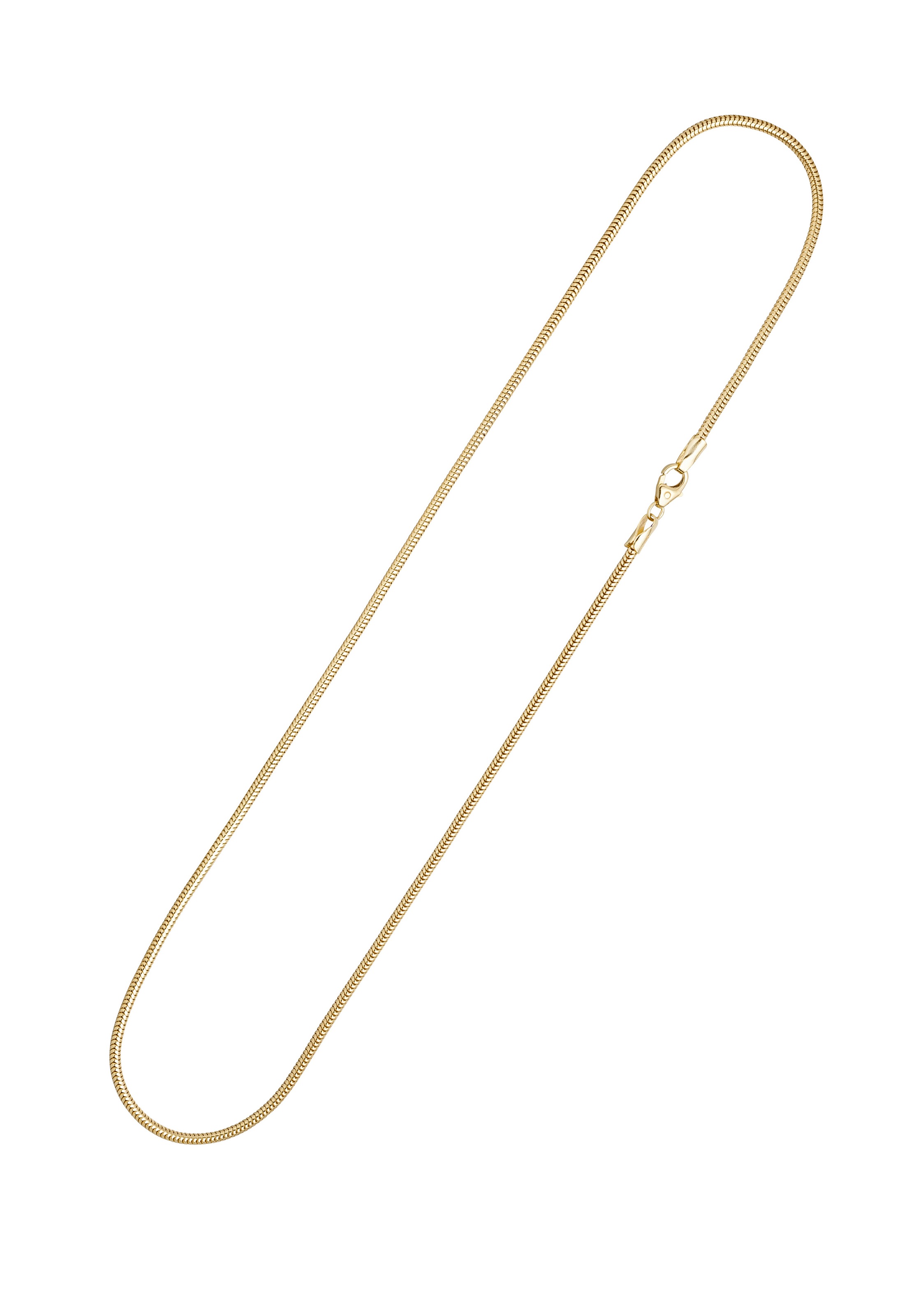 JOBO Goldkette, Schlangenkette 333 Gold 50 cm 2,4 mm