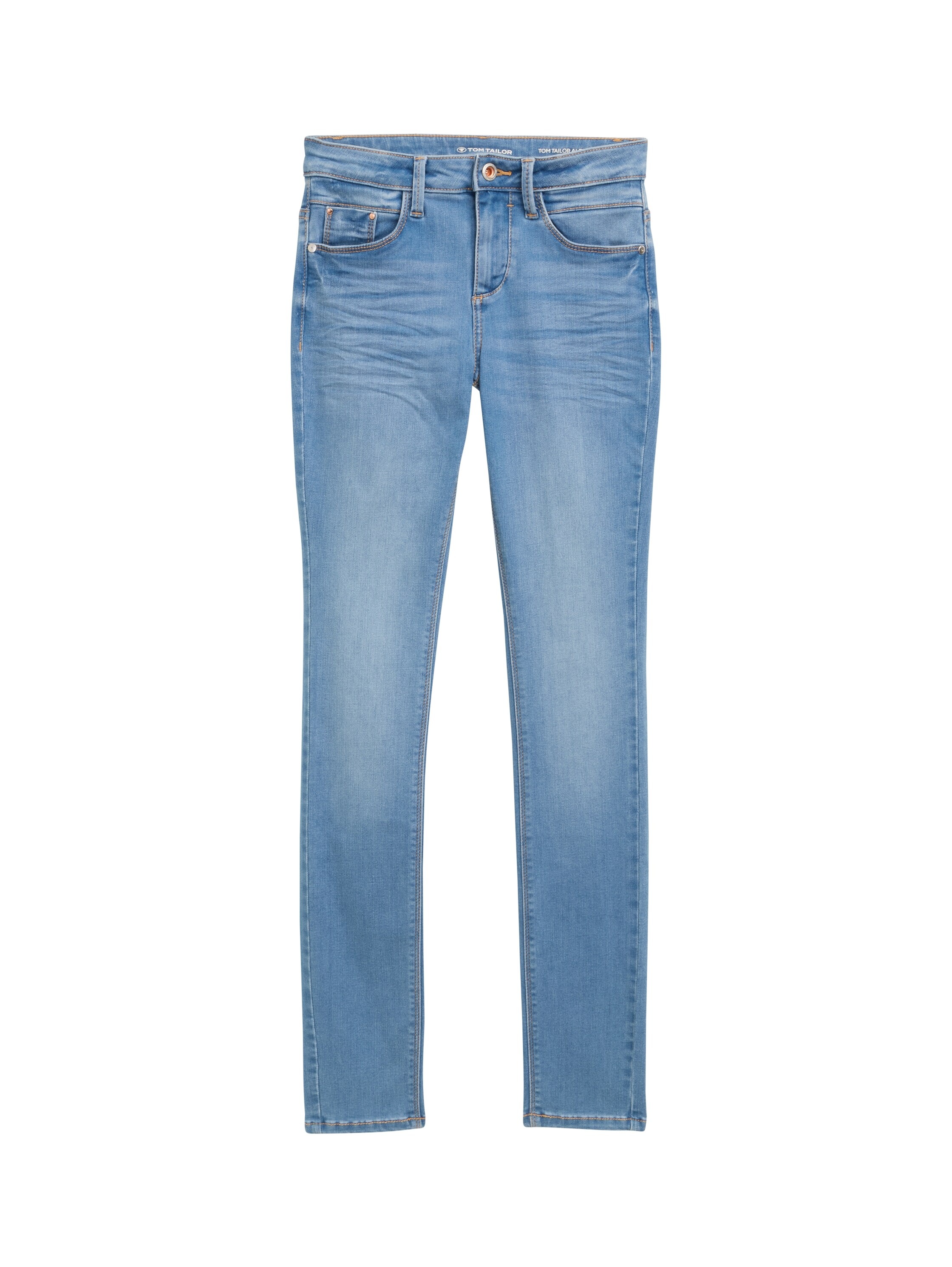 TOM TAILOR Skinny-fit-Jeans, in blauer Waschung