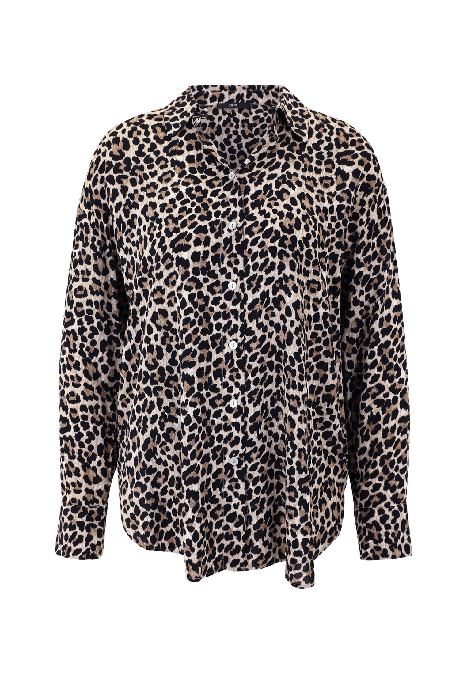 Zero Hemdbluse »zero Damen Hemdbluse mit Leomuster«