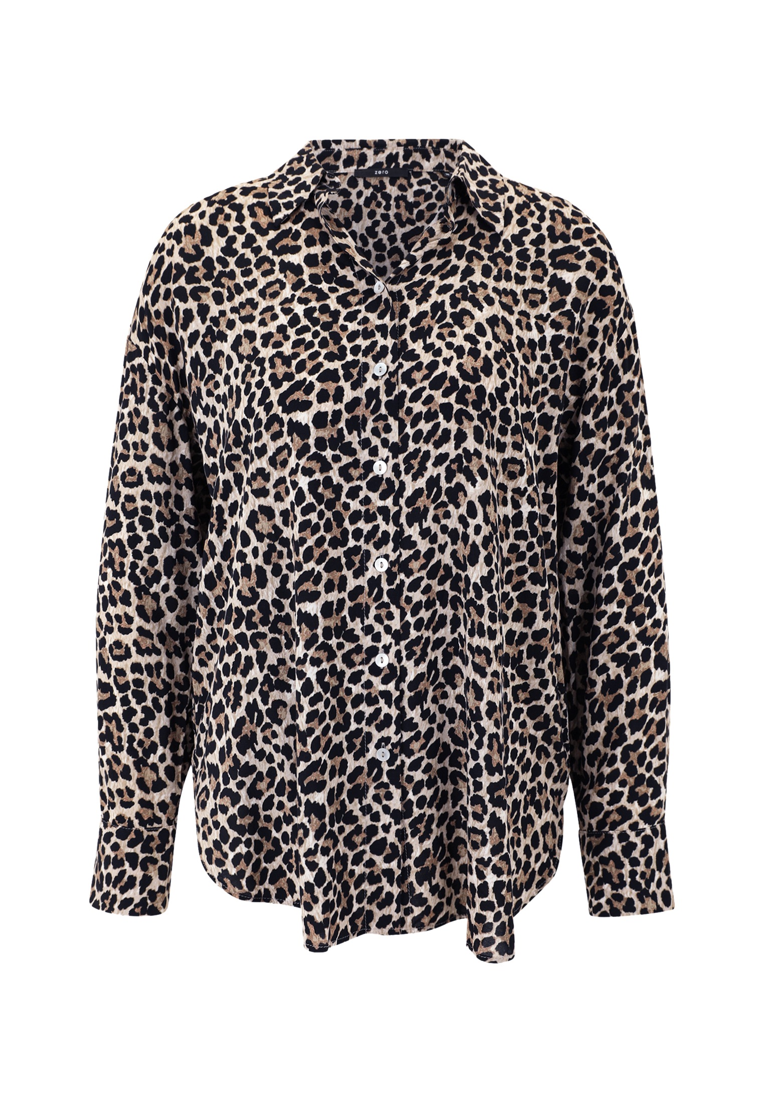 Zero Hemdbluse "zero Damen Hemdbluse mit Leomuster" günstig online kaufen