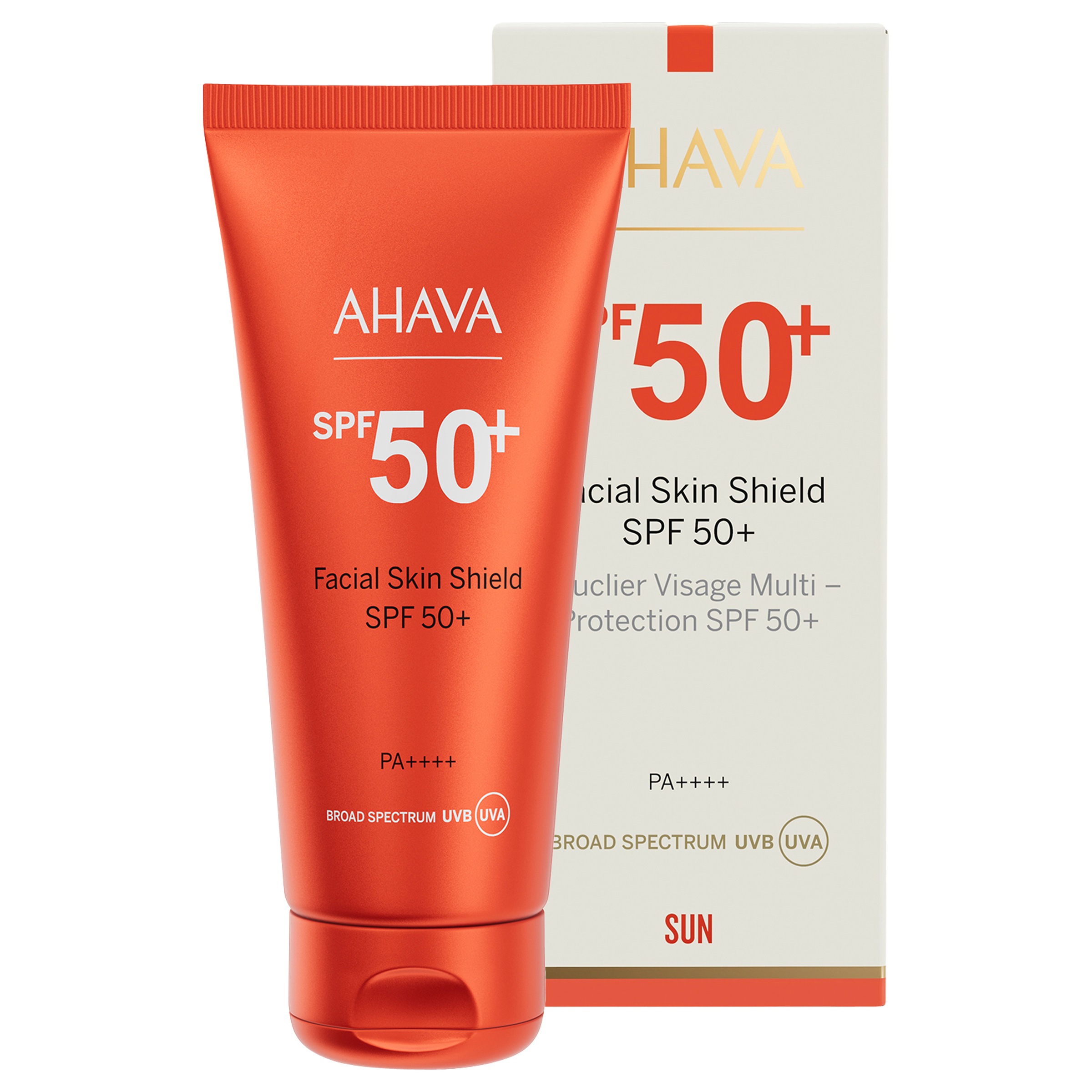 AHAVA Sonnenschutzcreme »FACIAL SKIN SHIELD SPF50« mit LSF 50+, zieht schnell ein, ohne Rückstände