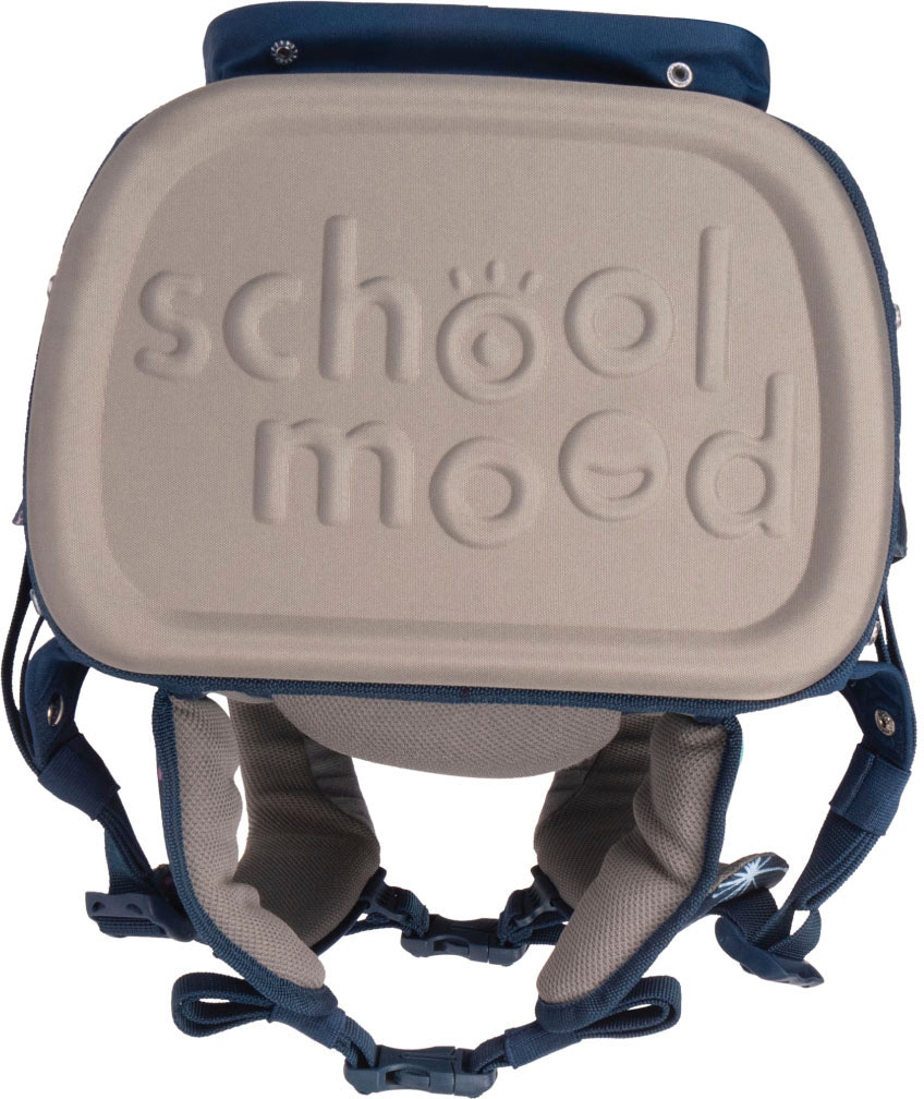 SCHOOL-MOOD® Schulranzen »Rebel Air+, Lina (Kätzchen)«, retroreflektierende Flächen, aus recyceltem Material