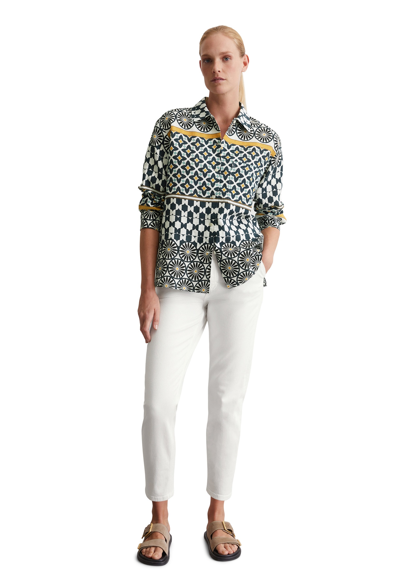 Marc O'Polo Langarmbluse »aus leichter Qualität«