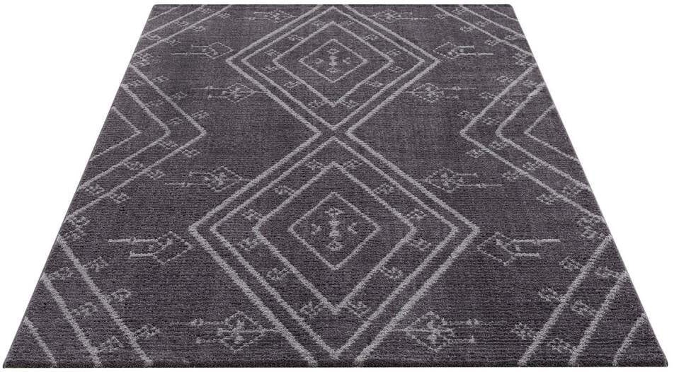 Carpet City Teppich »April 2291«, rechteckig, 10 mm Höhe, Läufer, weich durch Microfaser, Boho Ethno Look, Wohnzimmer