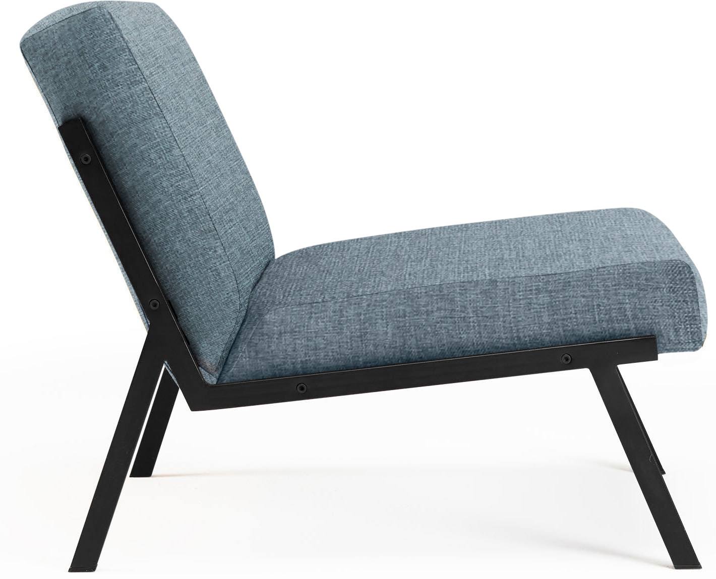 INNOVATION LIVING ™ Cocktailsessel »Vikko Designsessel, bequem, Industriedesign«, moderner Stuhl, Sitz und Rücken aus hochelastischem Schaum