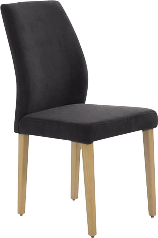 K+W Komfort & Wohnen 4-Fußstuhl "6193" () mit Massivholzbeinen in Wildeiche günstig online kaufen