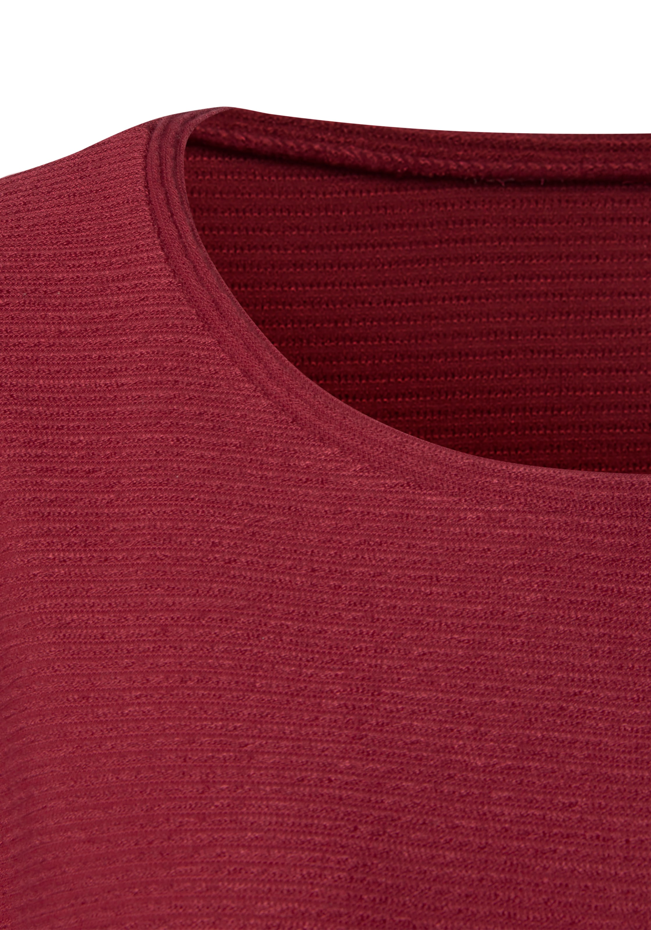 Vivance 3/4-Arm-Shirt, aus strukturierter Qualität