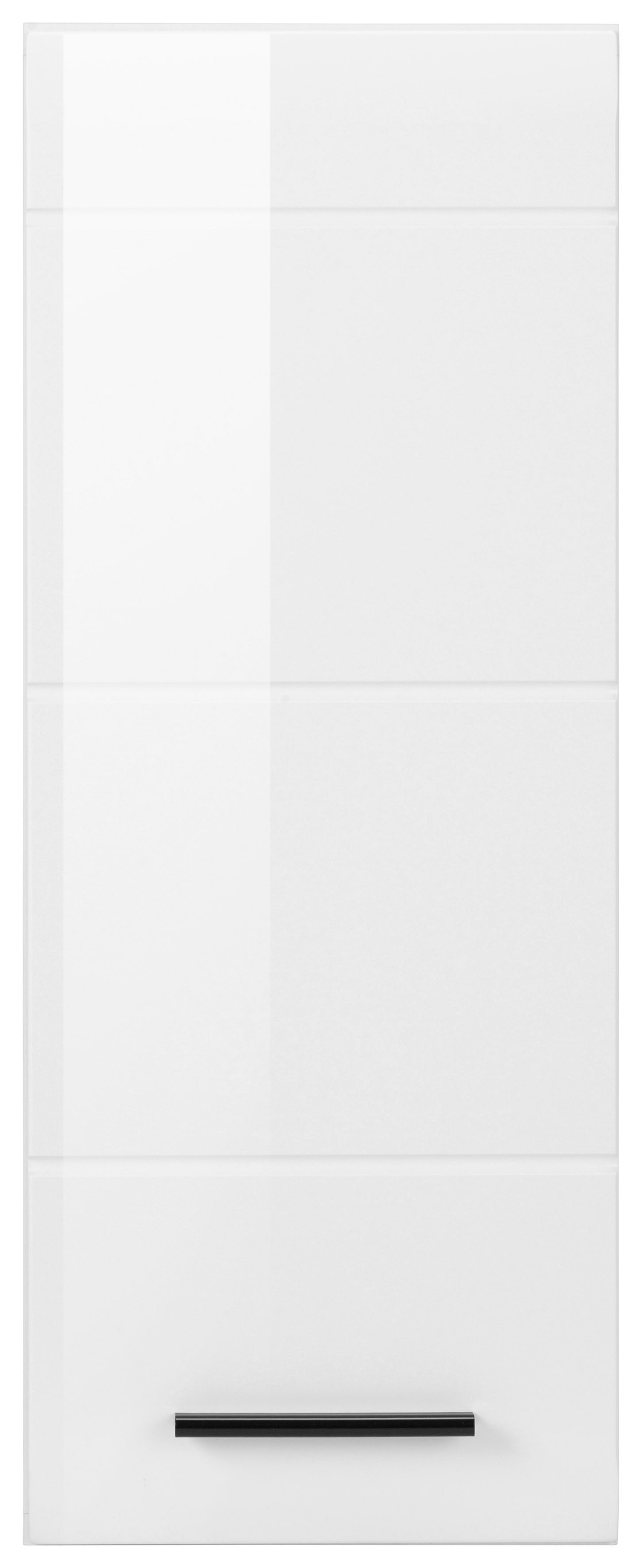welltime Hängeschrank »Sovana« Badezimmerschrank mit 2 Fächern in Weiß - (B/T/H) 30/24/77 cm