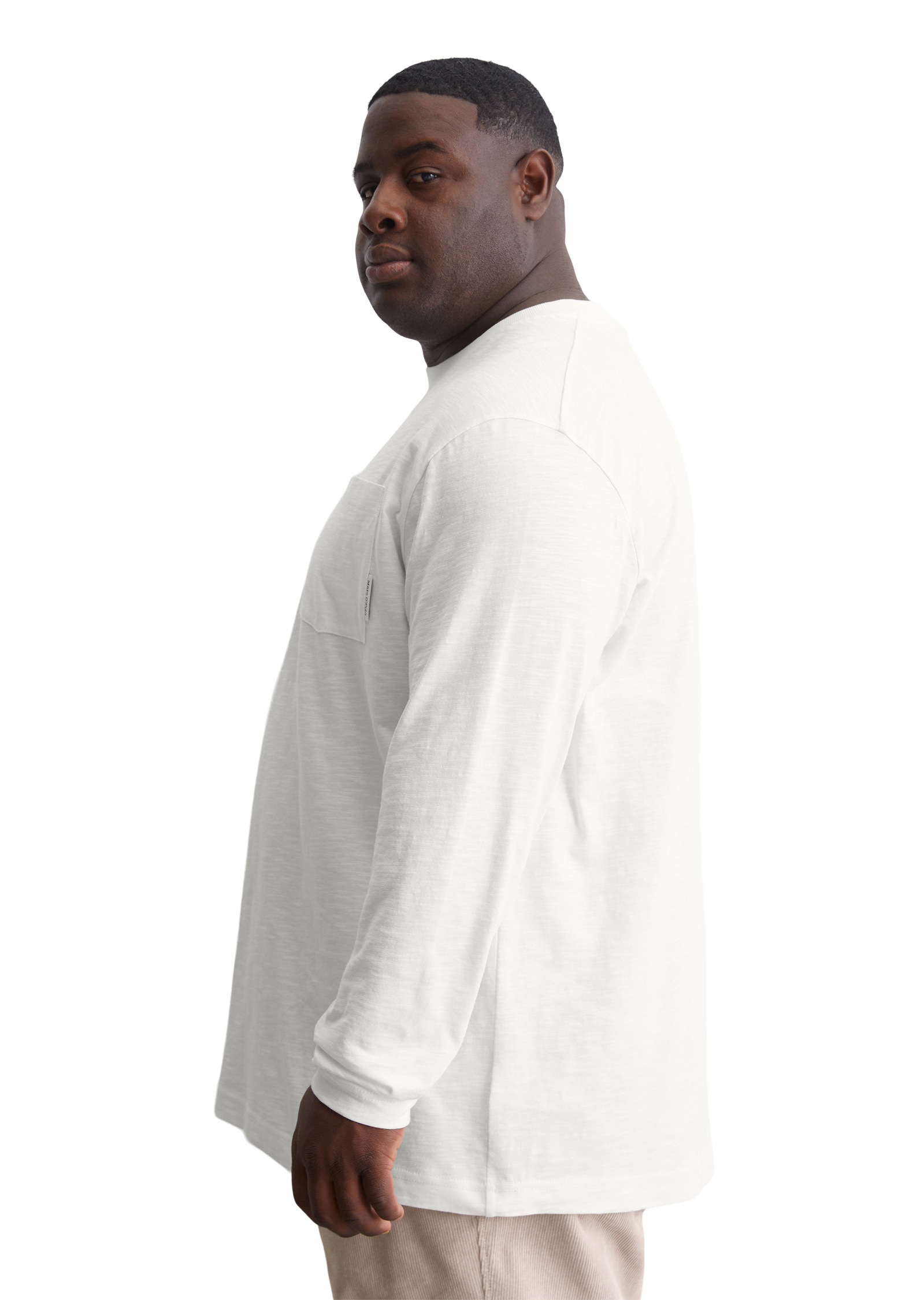 Marc O'Polo Langarmshirt »in Heavy-Slub-Jersey-Qualität«