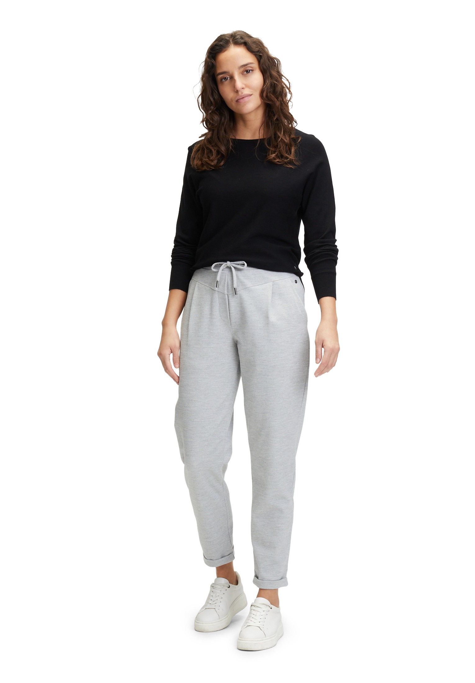 Betty&Co Strickpullover »Betty & Co Feinstrickpullover mit U-Boot-Ausschnitt«, (1 tlg.), Schlitz