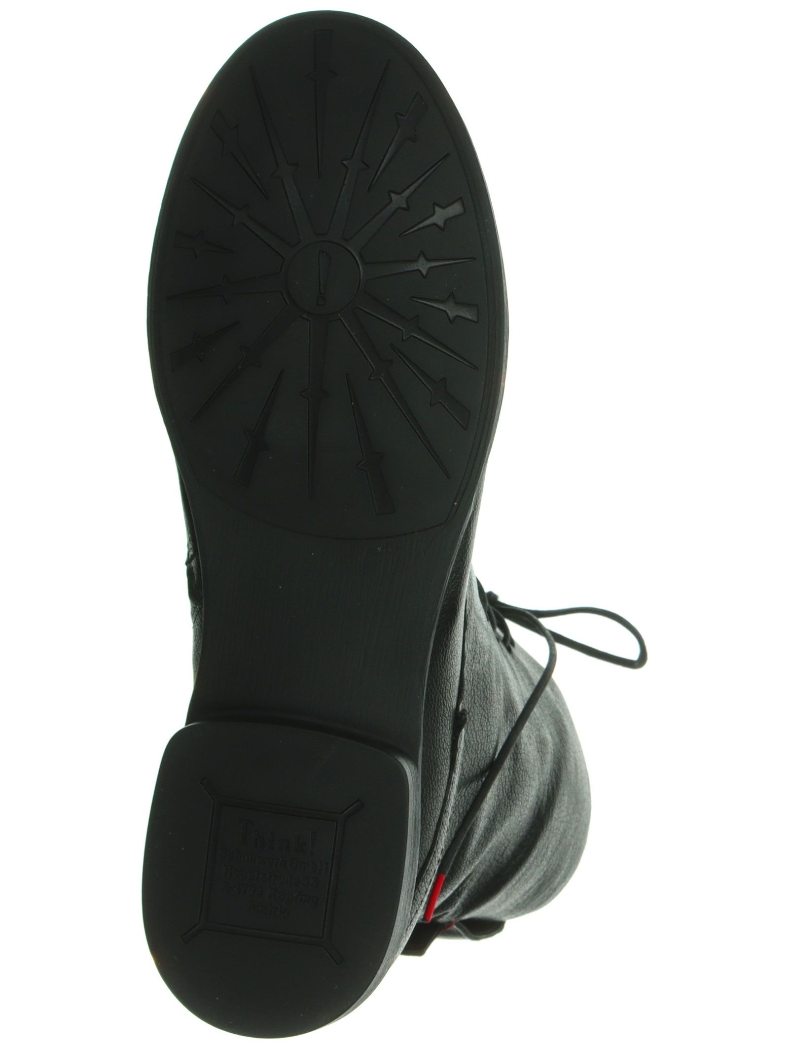 Think! Schnürstiefelette »Think! Stiefelette Nappaleder«