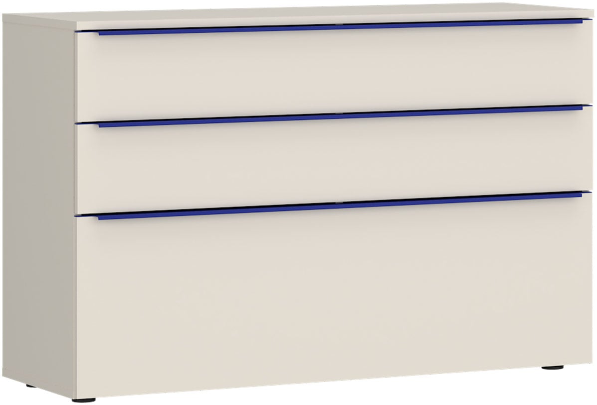 TOM TAILOR HOME Kommode Lowboard, Breite 110 cm,1 Klappe,2 Schubladen, viel Stauraum