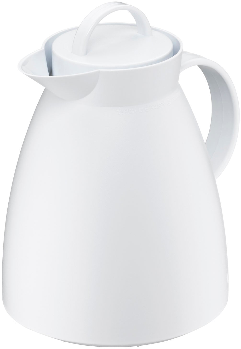 Alfi Isolierkanne »DAN, mit Hartglaseinsatz« 1 l 1 Stk. tlg. 12h heiß & 24h kalt, Drehverschluss