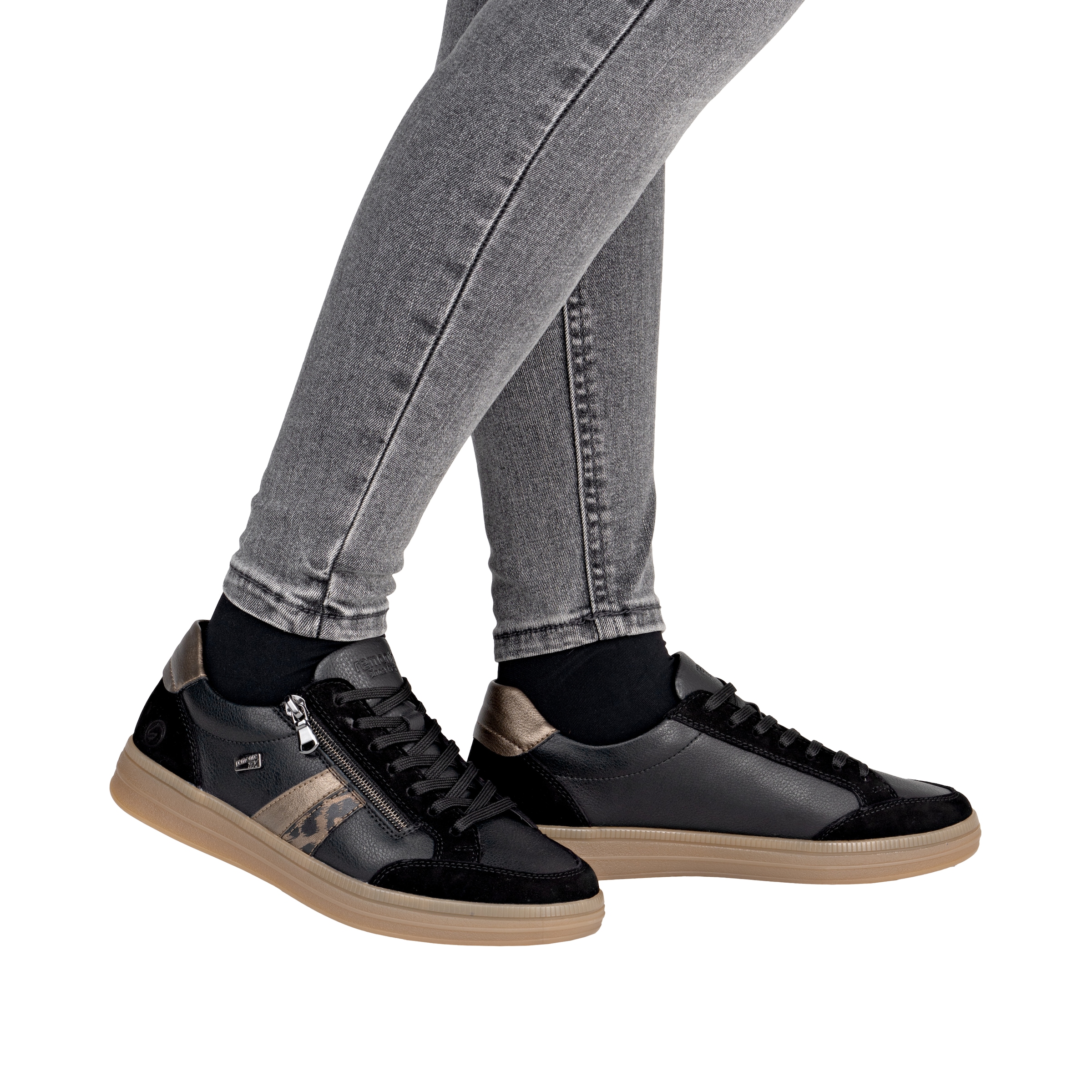 Remonte Plateausneaker »Elisabeth Hurley-Collection«, Schnürschuh, Halbschuh mit wasserabweisender TEX-Membran