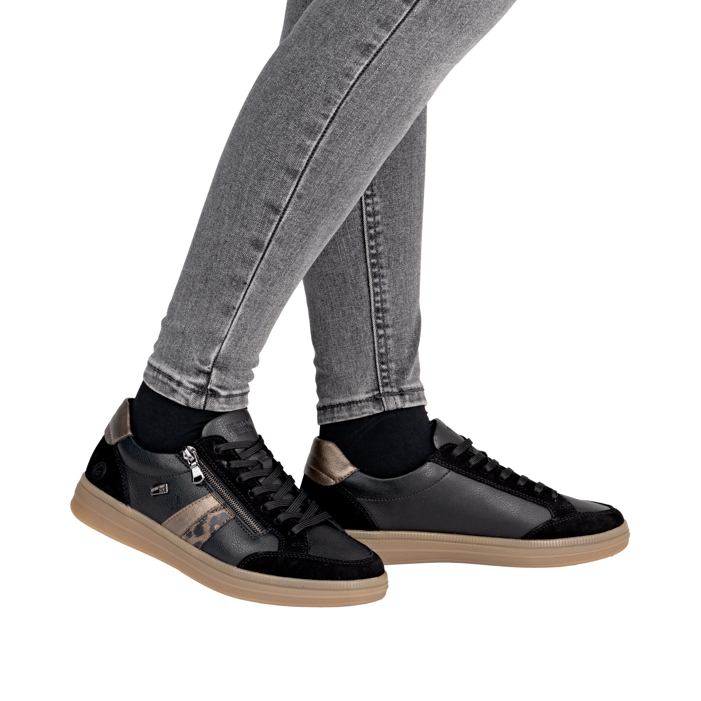 Thumbnail - Remonte Plateausneaker "Elisabeth Hurley-Collection", Schnürschuh, Halbschuh mit wasserabweisender TEX-Membran