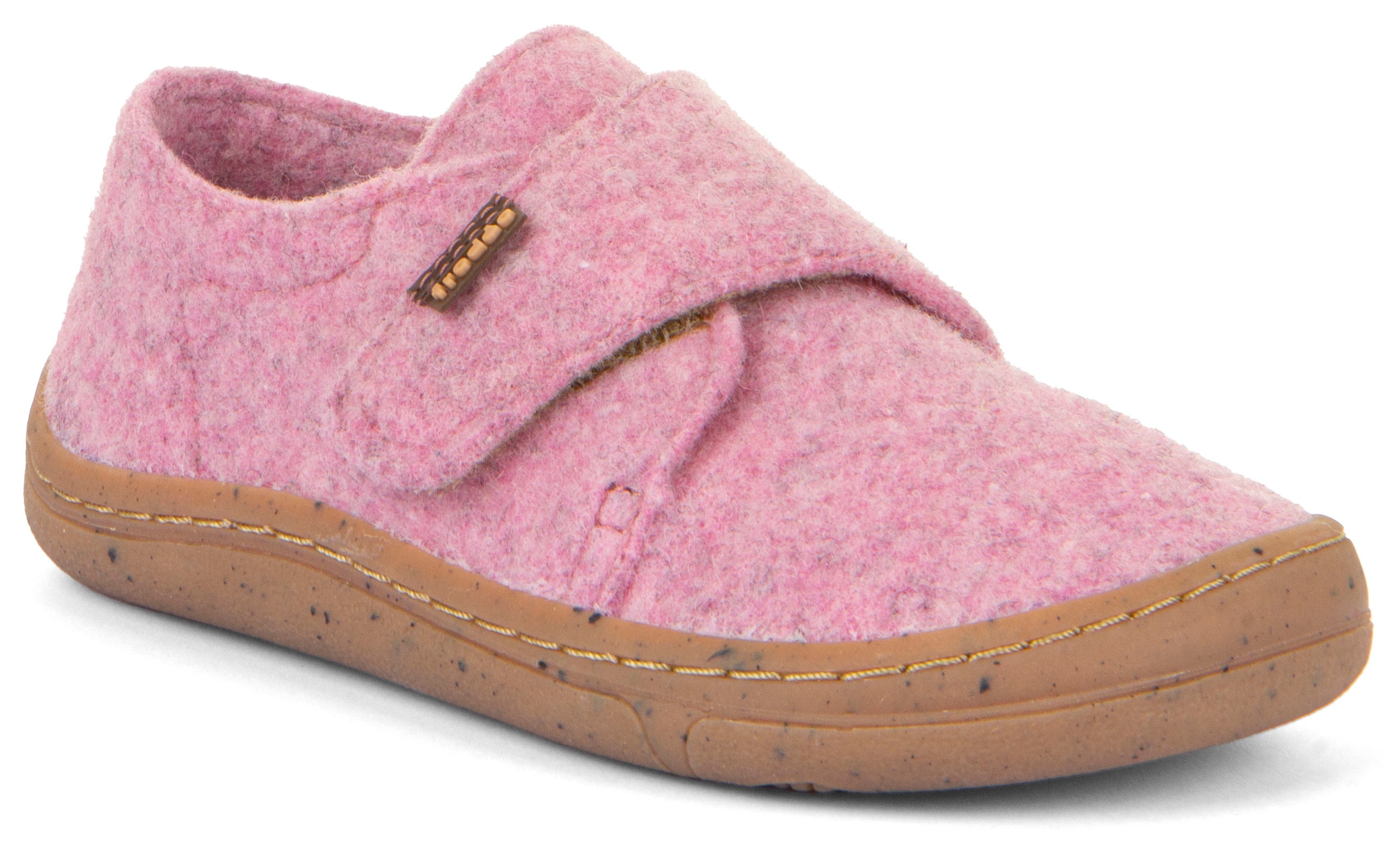 Hausschuh »BAREFOOT WOOLY SLIPPERS«, Barfußschuh, Freizeitschuh, Klettschuh mit...