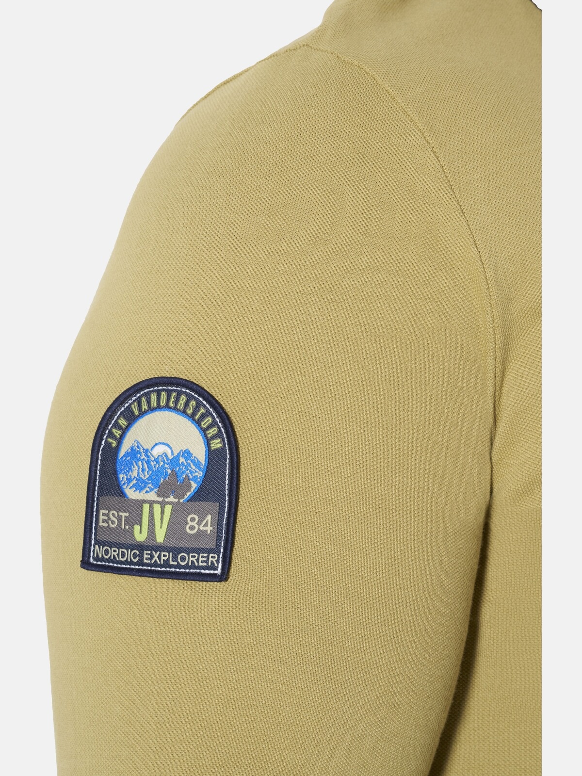 Jan Vanderstorm Langarm-Poloshirt »Langarm-Poloshirt RUDIN«