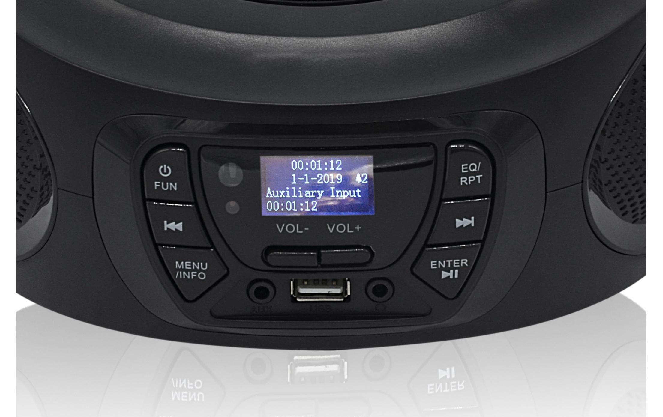   CD-Radiorecorder »Roadstar CDR-375« ( ) CD-Player, Display