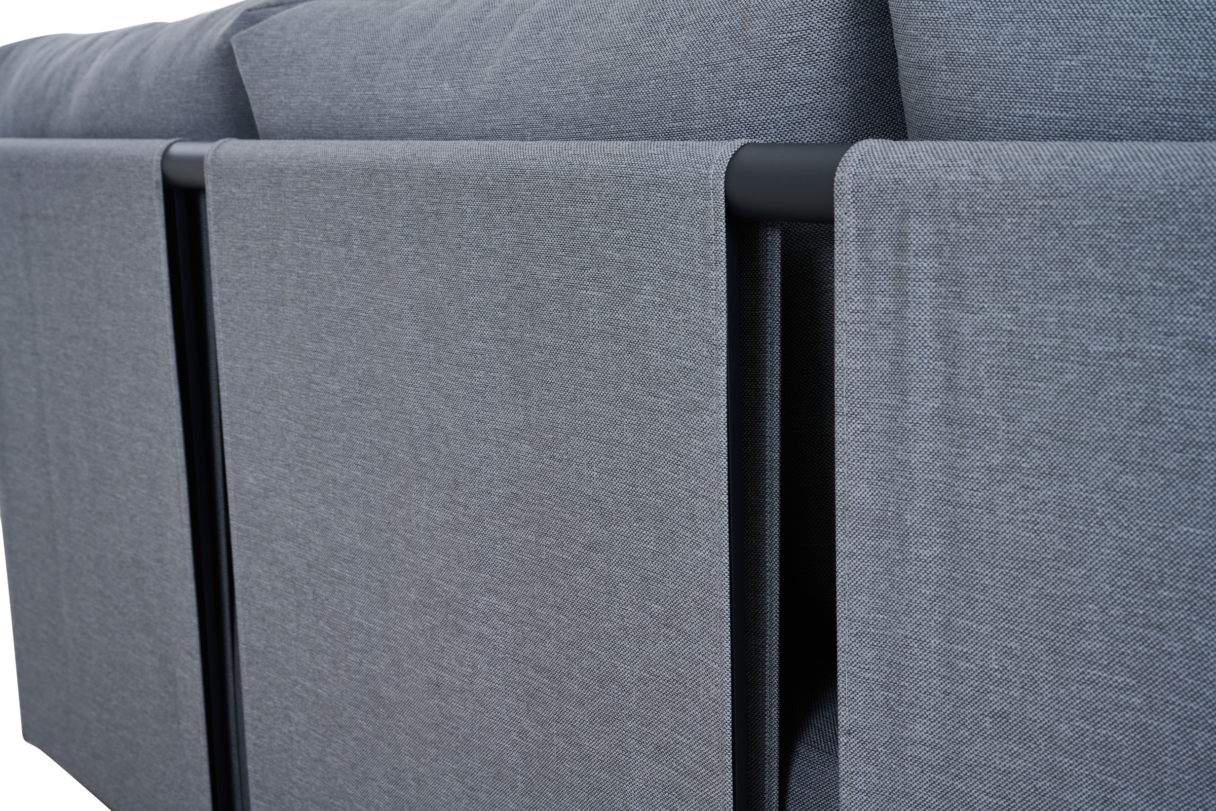 Siena Garden Gartensofa »ADEYRA« Gestell aus Aluminium, inkl. Kissen,  3er Loungesofa