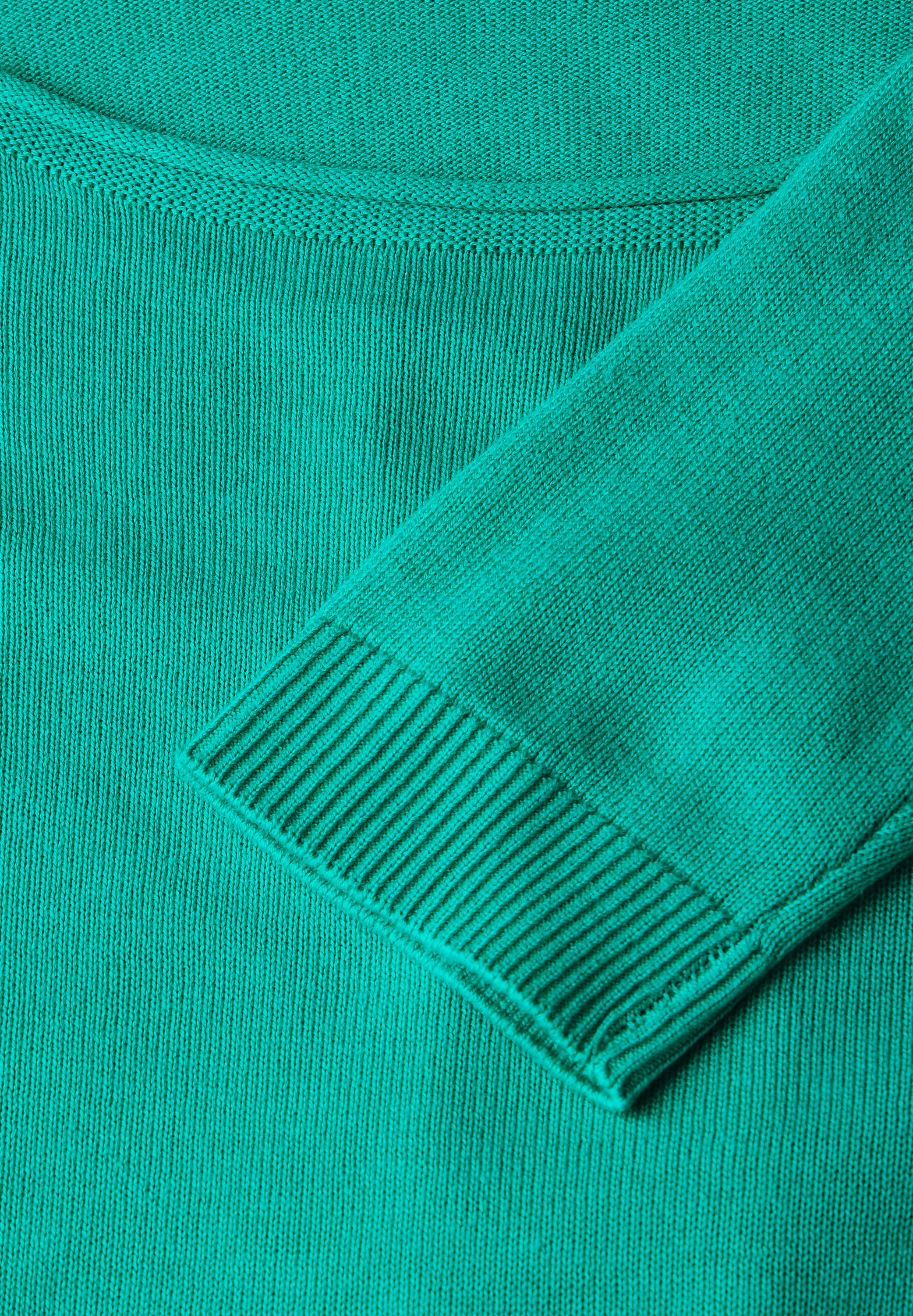 STREET ONE Strickpullover, mit U-Boot-Ausschnitt