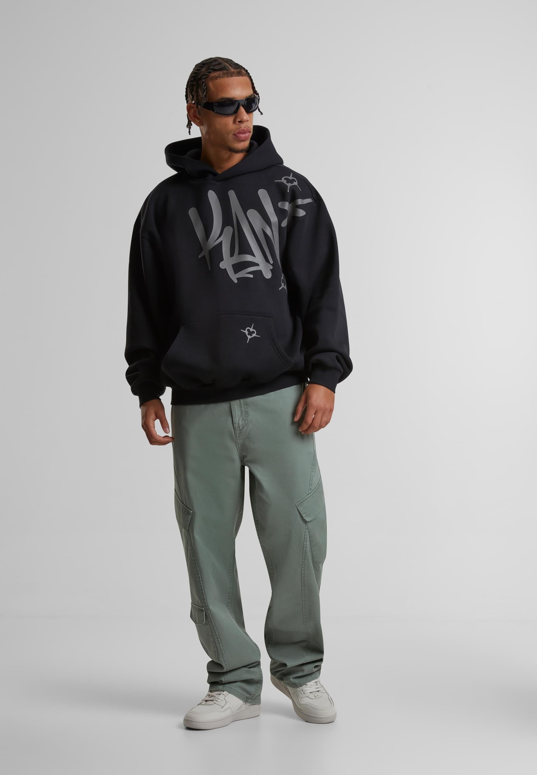 Karl Kani Cargohose »Karl Kani OG K Slanted Pocket Cargo Pants«, (1 tlg.)