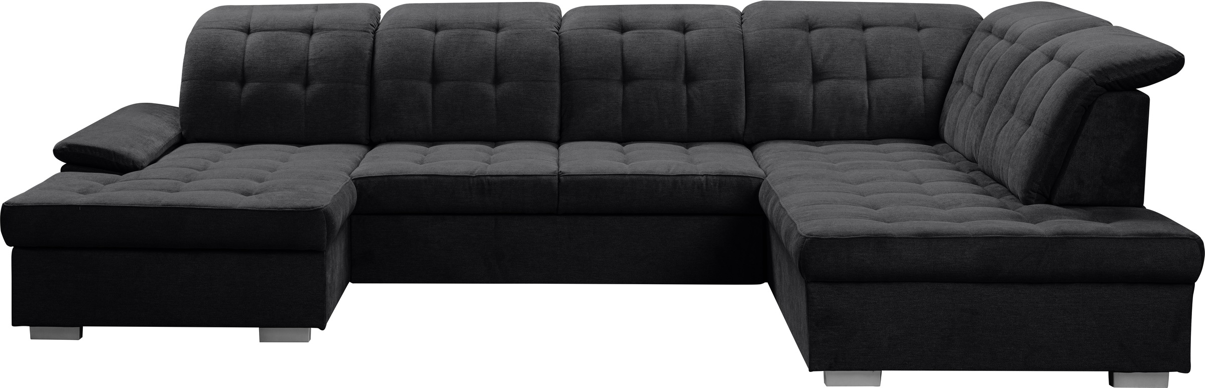 WERK2 Wohnlandschaft "Kordula-New Multifunktion Couch, Breite 332cm, U-Form günstig online kaufen